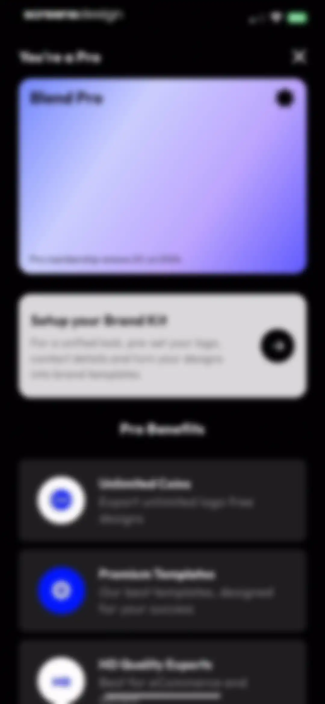 Blend: AI Models Logos Videos screen 6