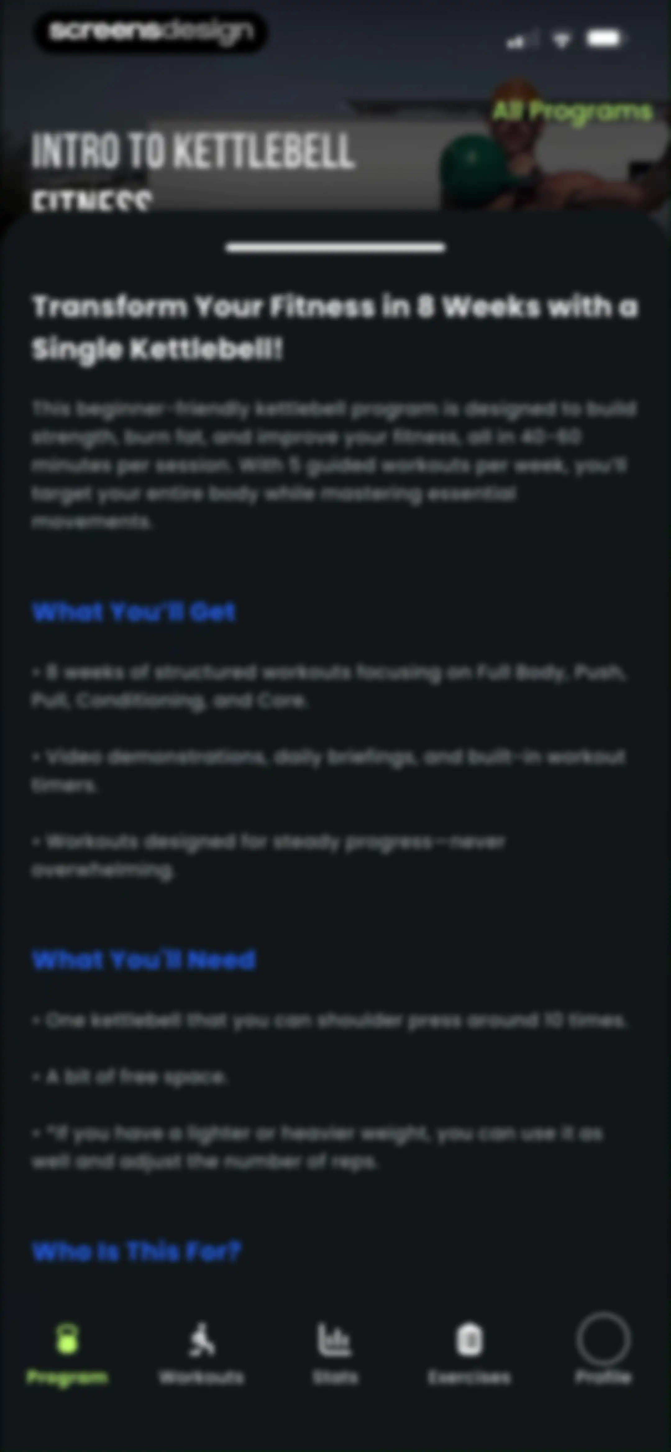 KBMH - Kettlebell Workouts screen 34