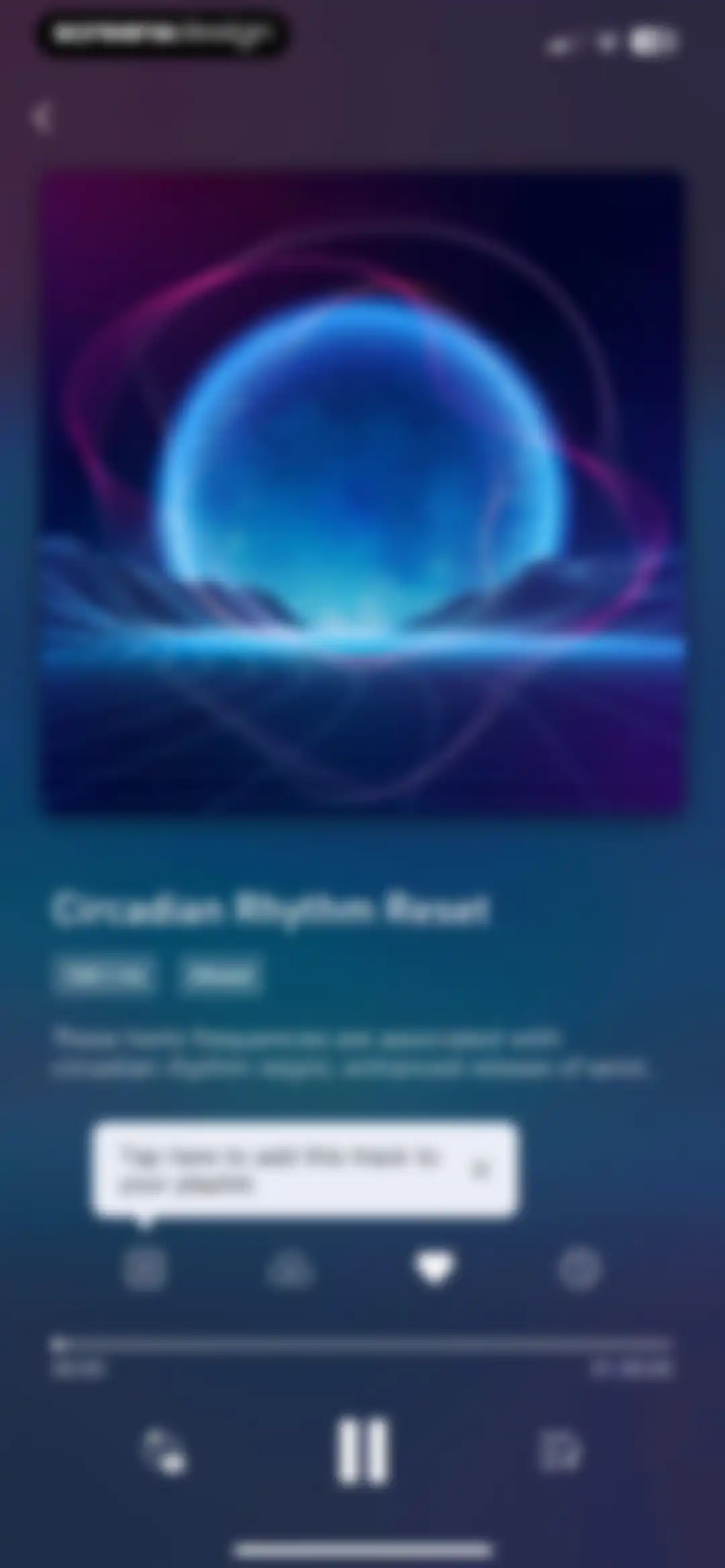 Frequency: Healing Sounds screen 17