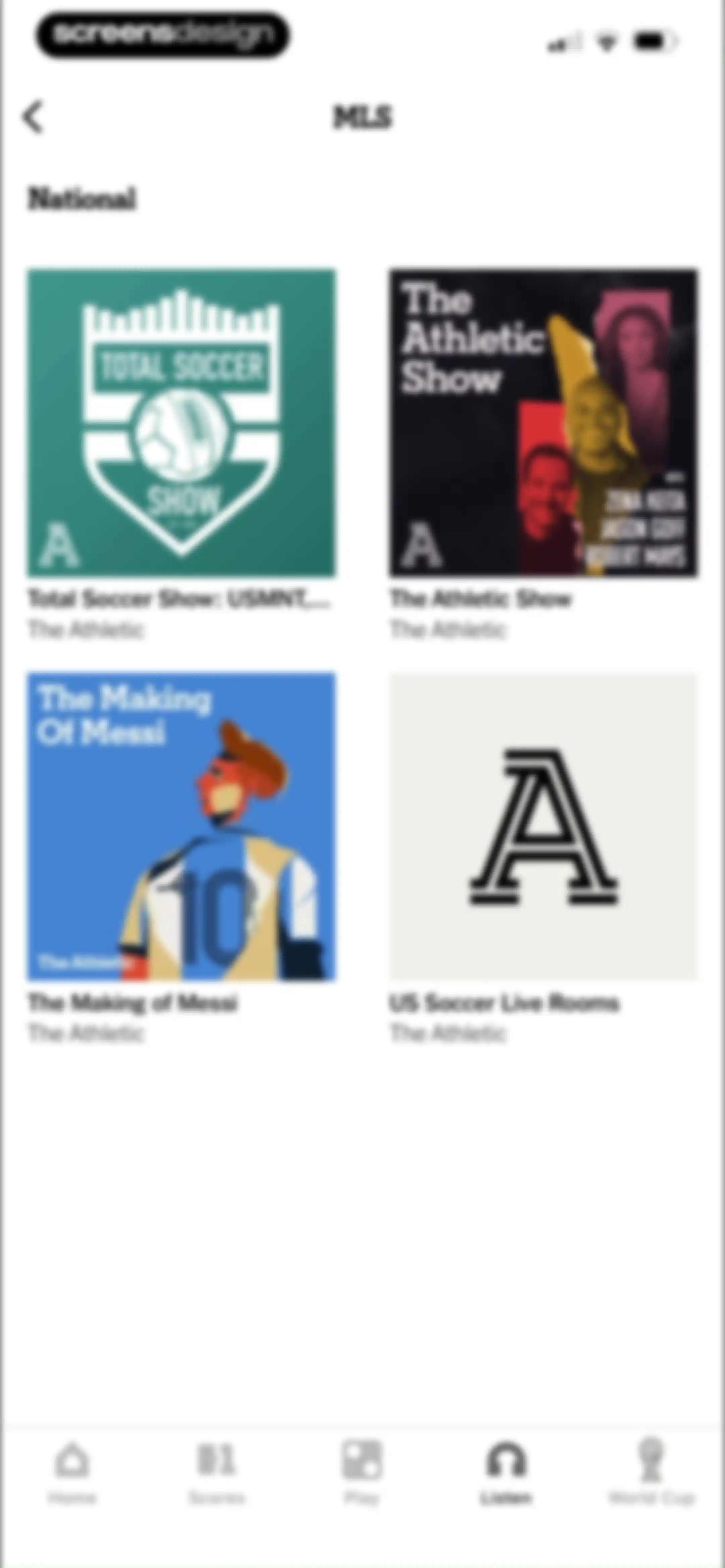 The Athletic: All Sports News screen 80