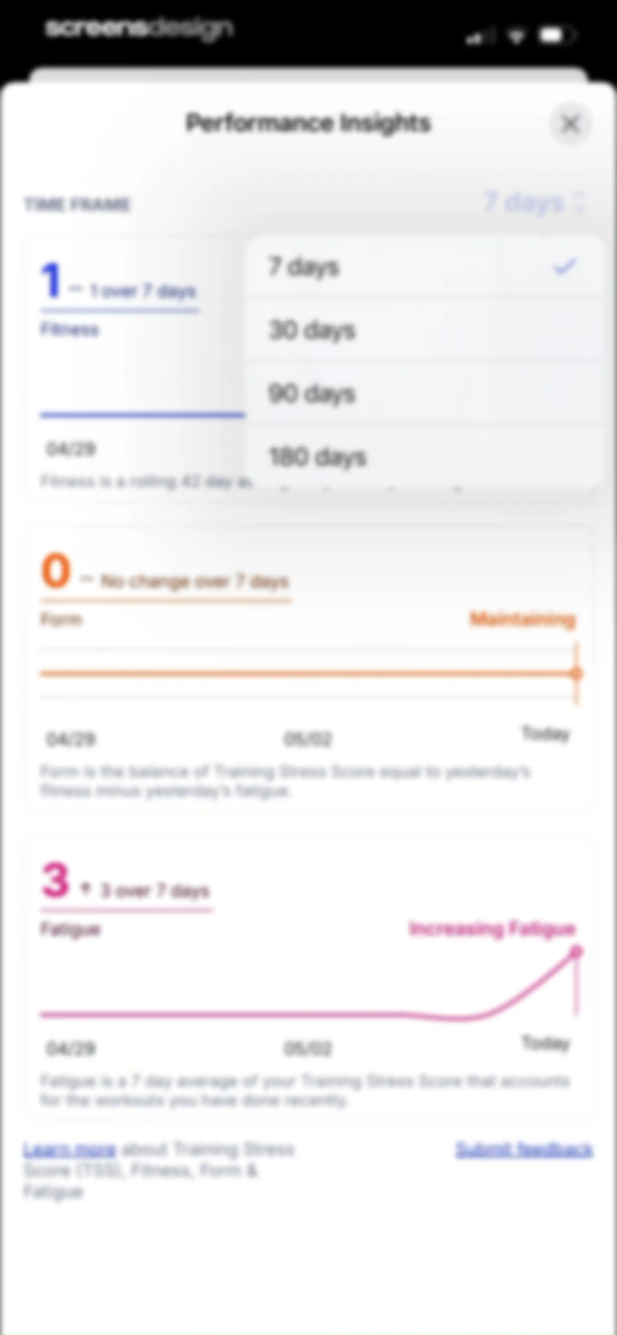 TrainingPeaks: Plan Train Lift screen 18