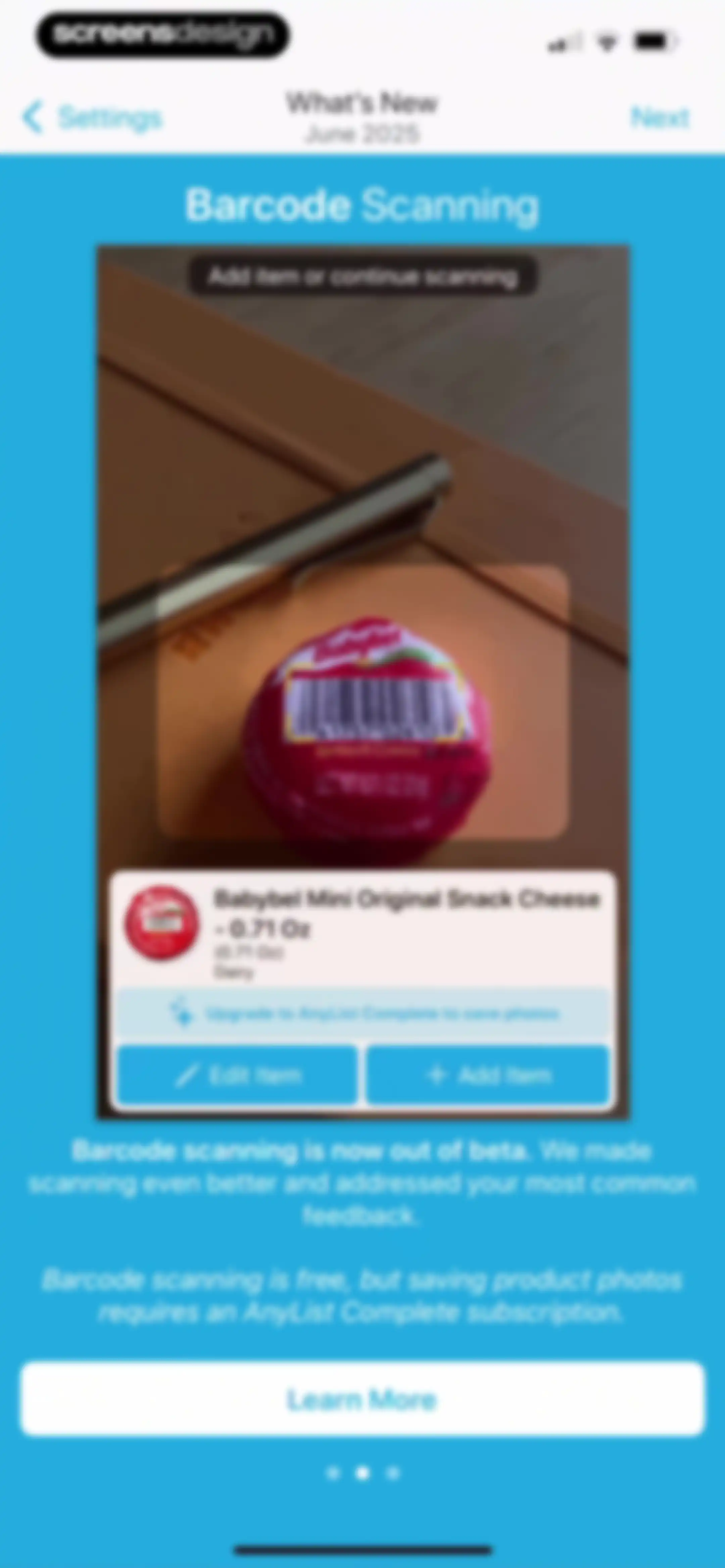 AnyList: Grocery Shopping List screen 138