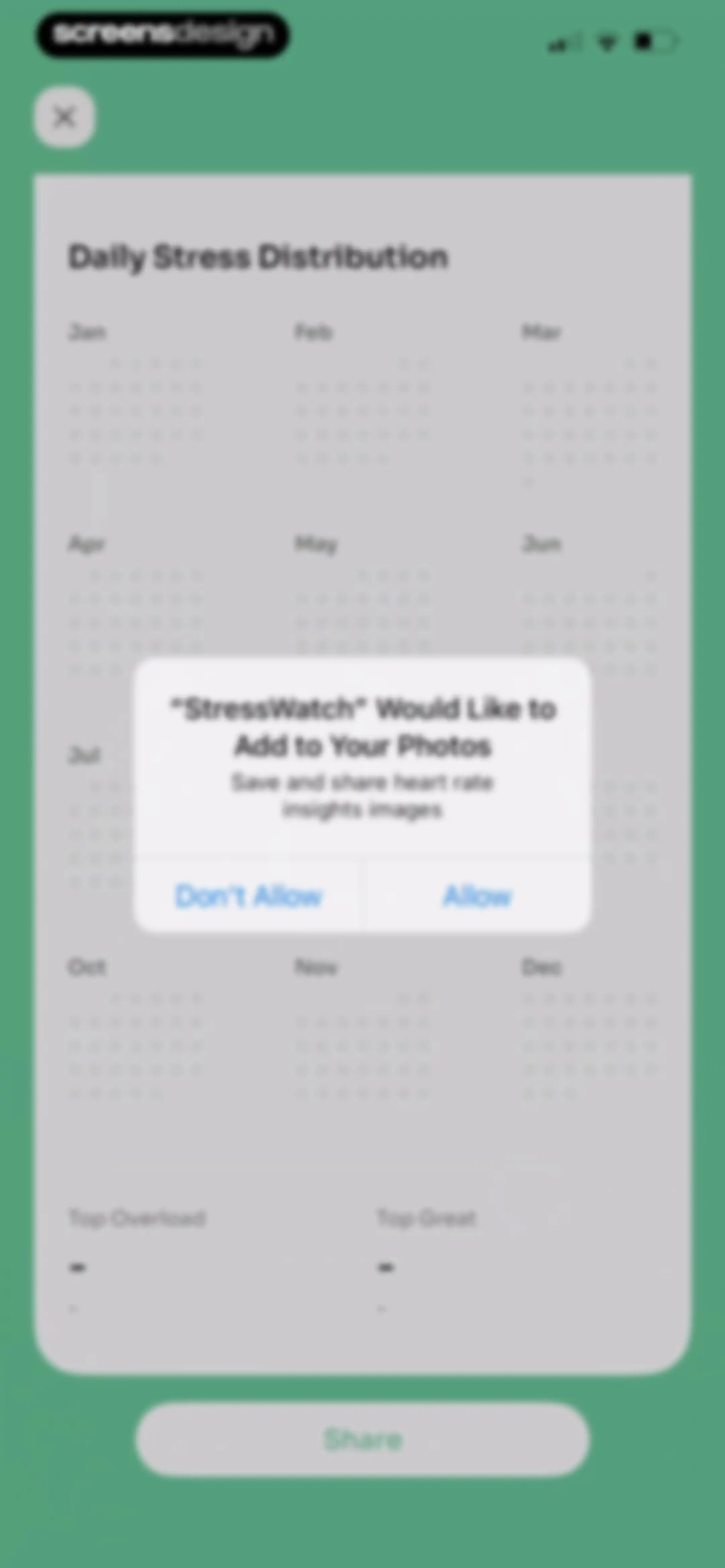 StressWatch: AI Stress Monitor screen 134