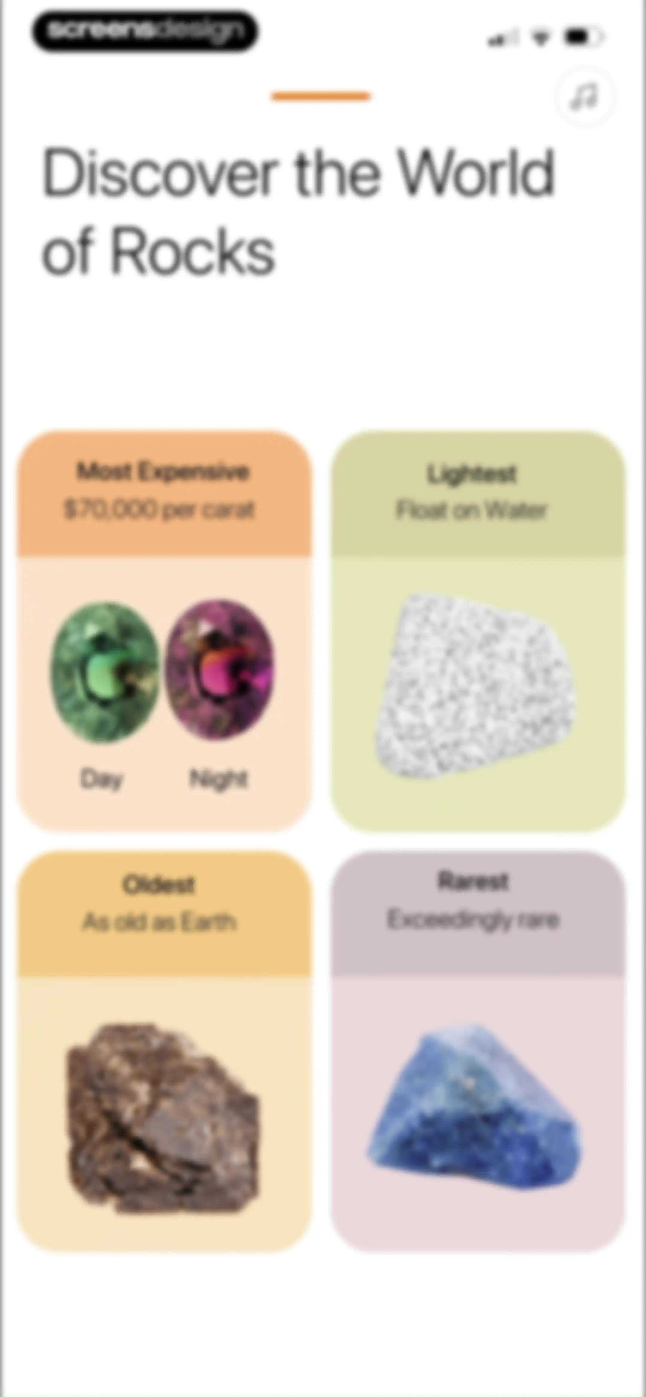 Rock Identifier: Stone ID screen 10