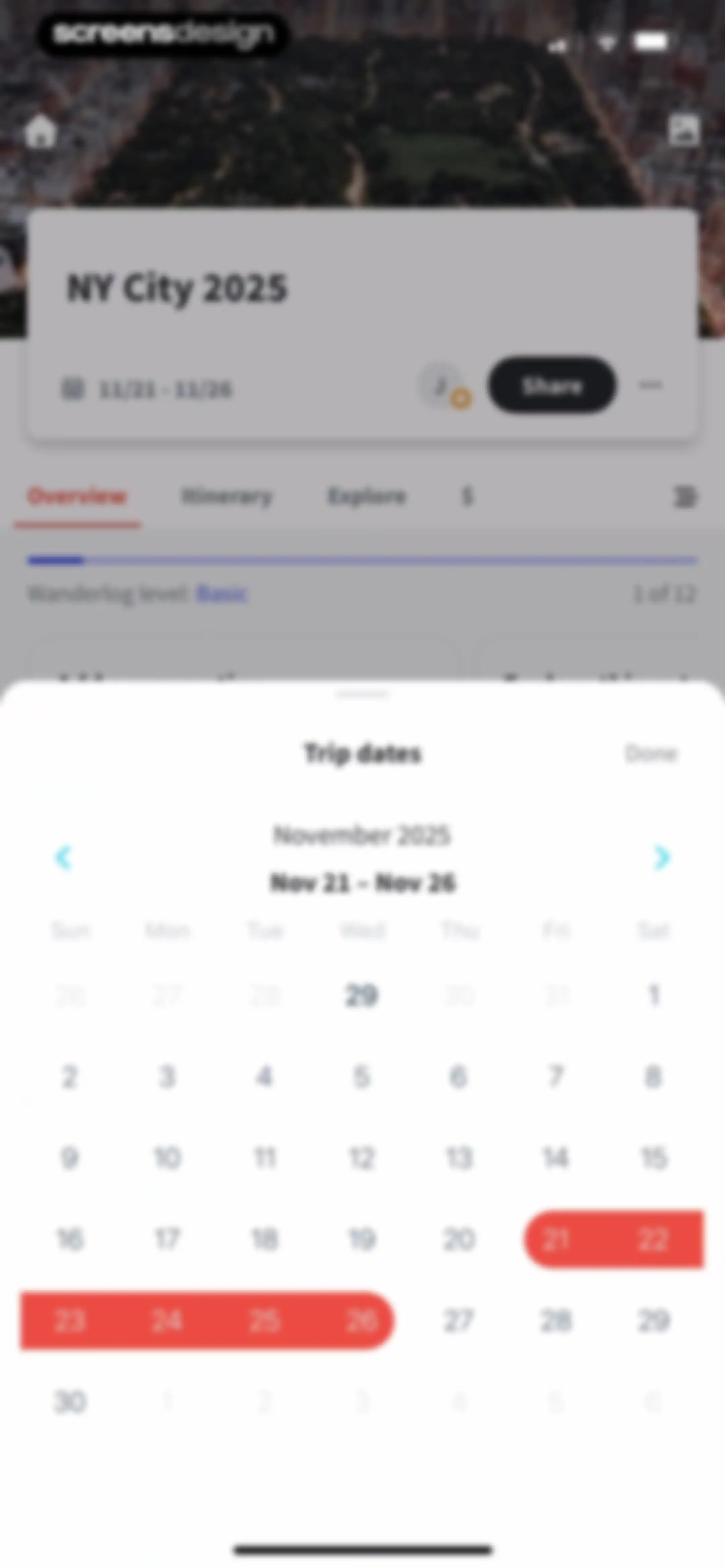 Wanderlog - Travel Planner screen 69