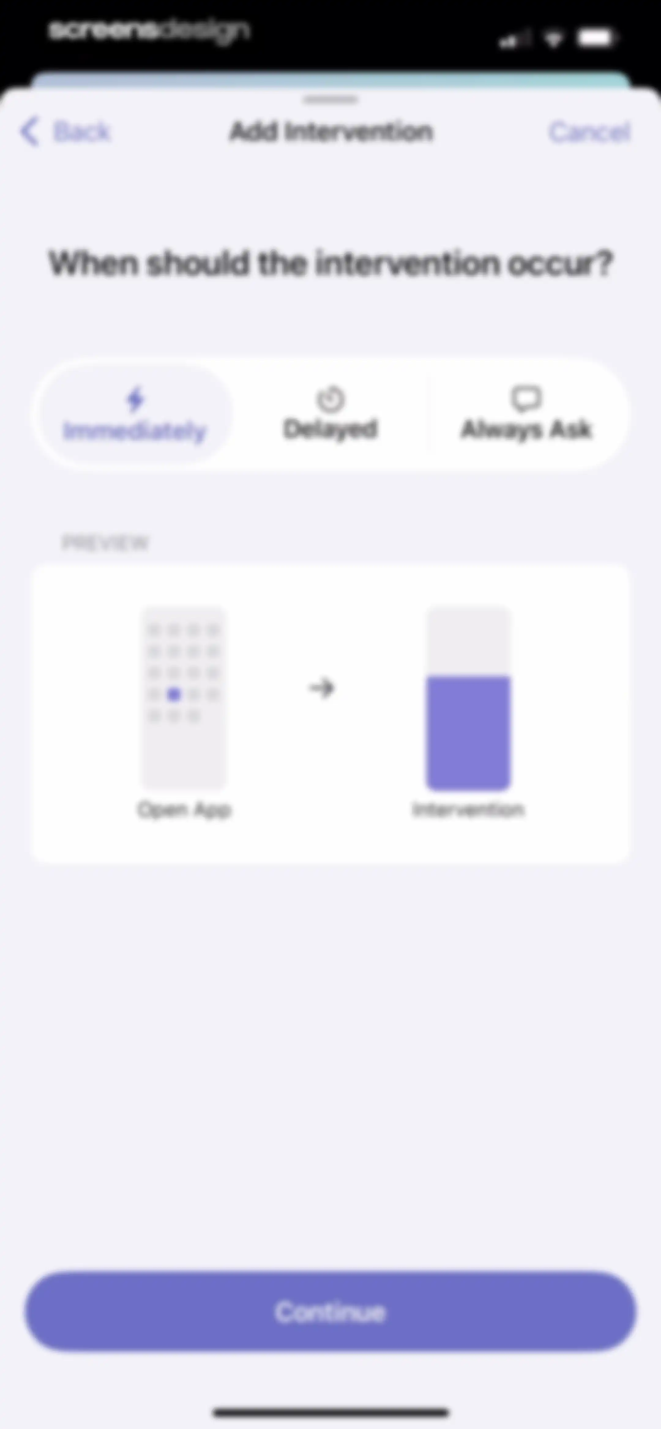 one sec | screen time + focus screen 24