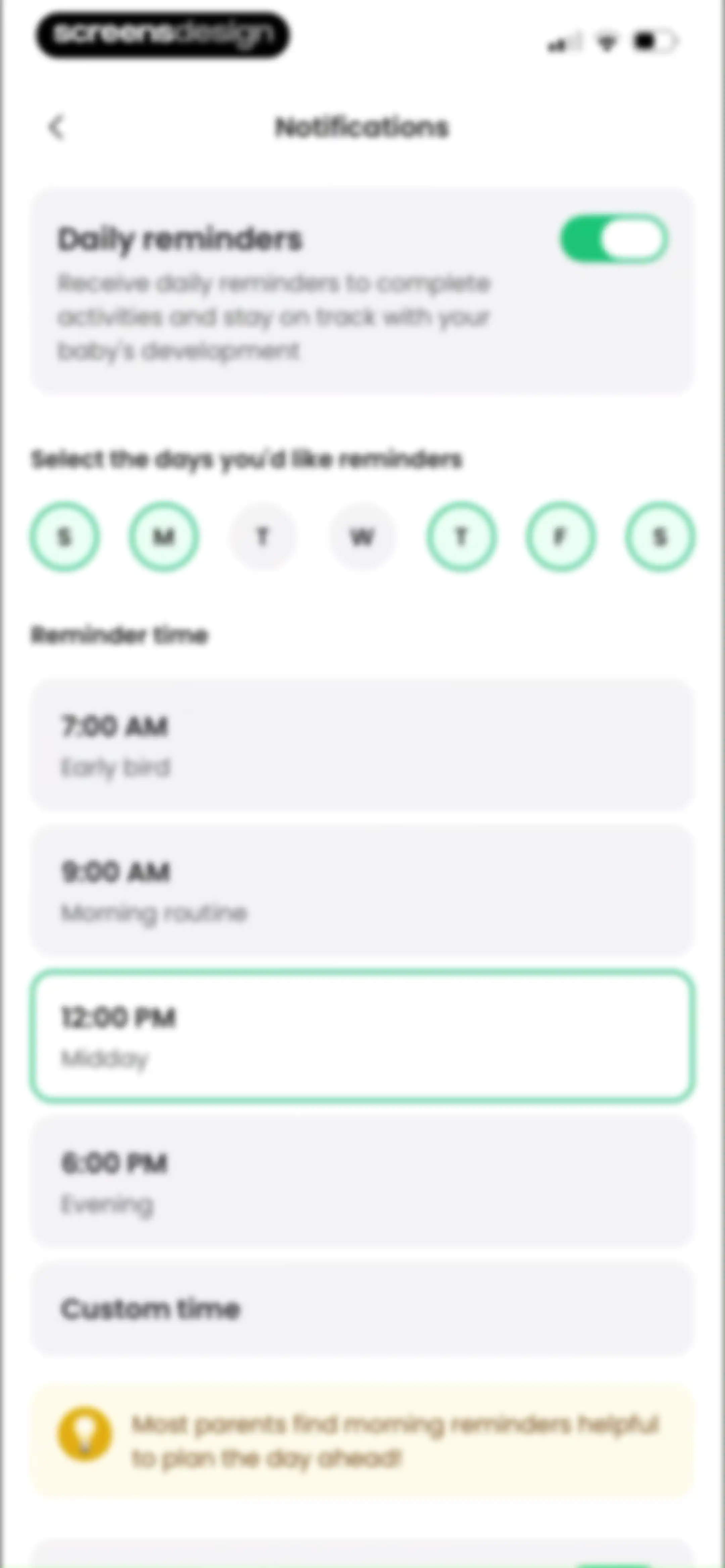 Baby Leap: Milestone Tracker screen 126