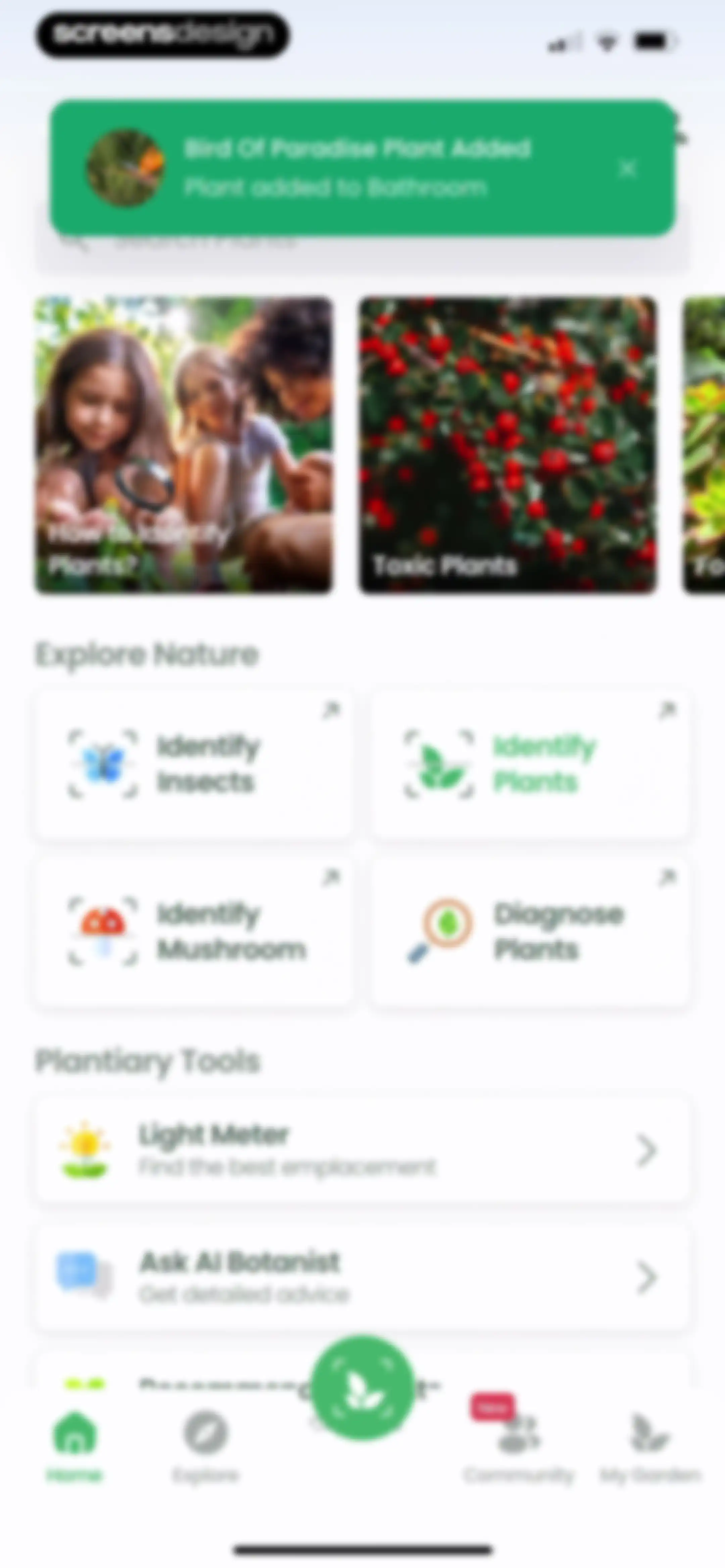Plant Identifier: Plantiary screen 68