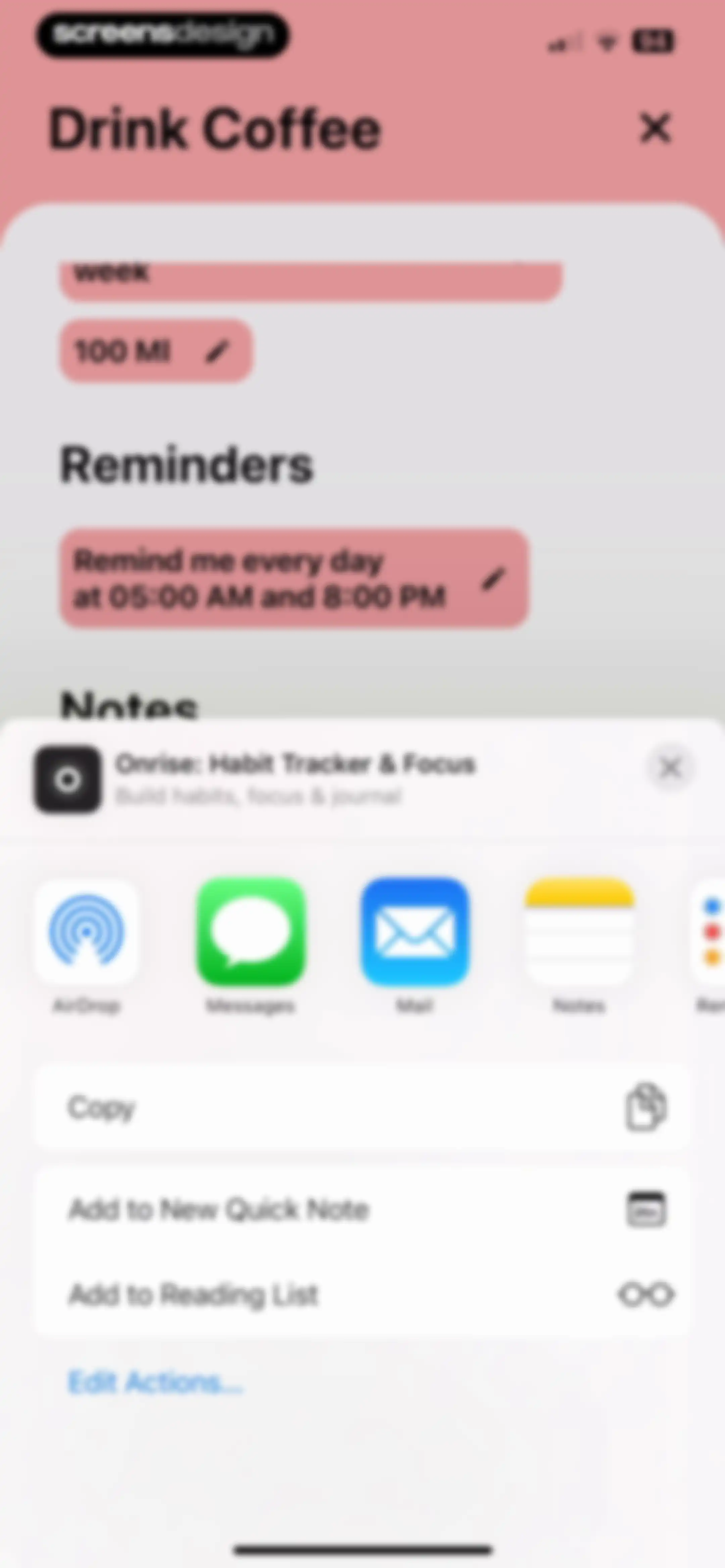 Onrise: Habit Tracker & Focus screen 30