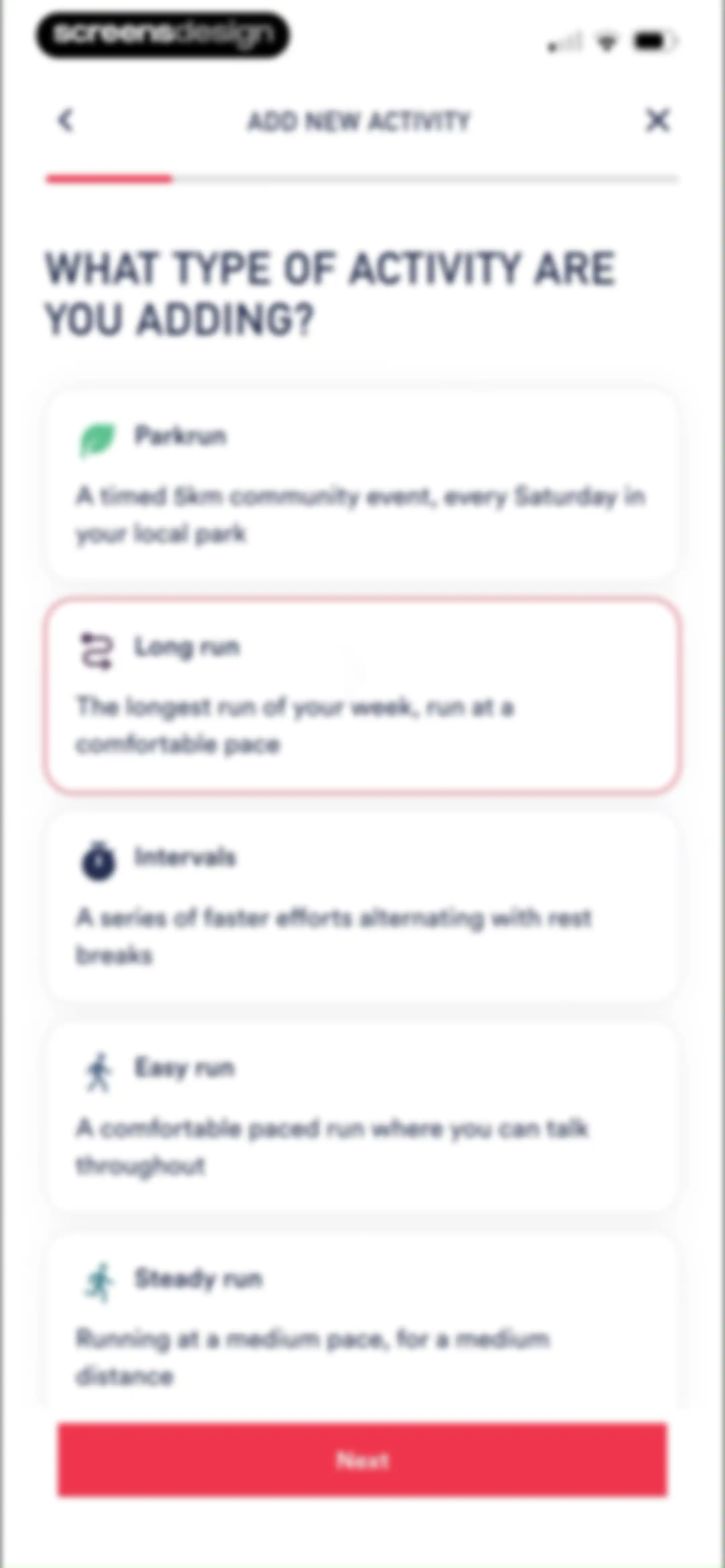 Coopah: The Run Coaching App screen 115
