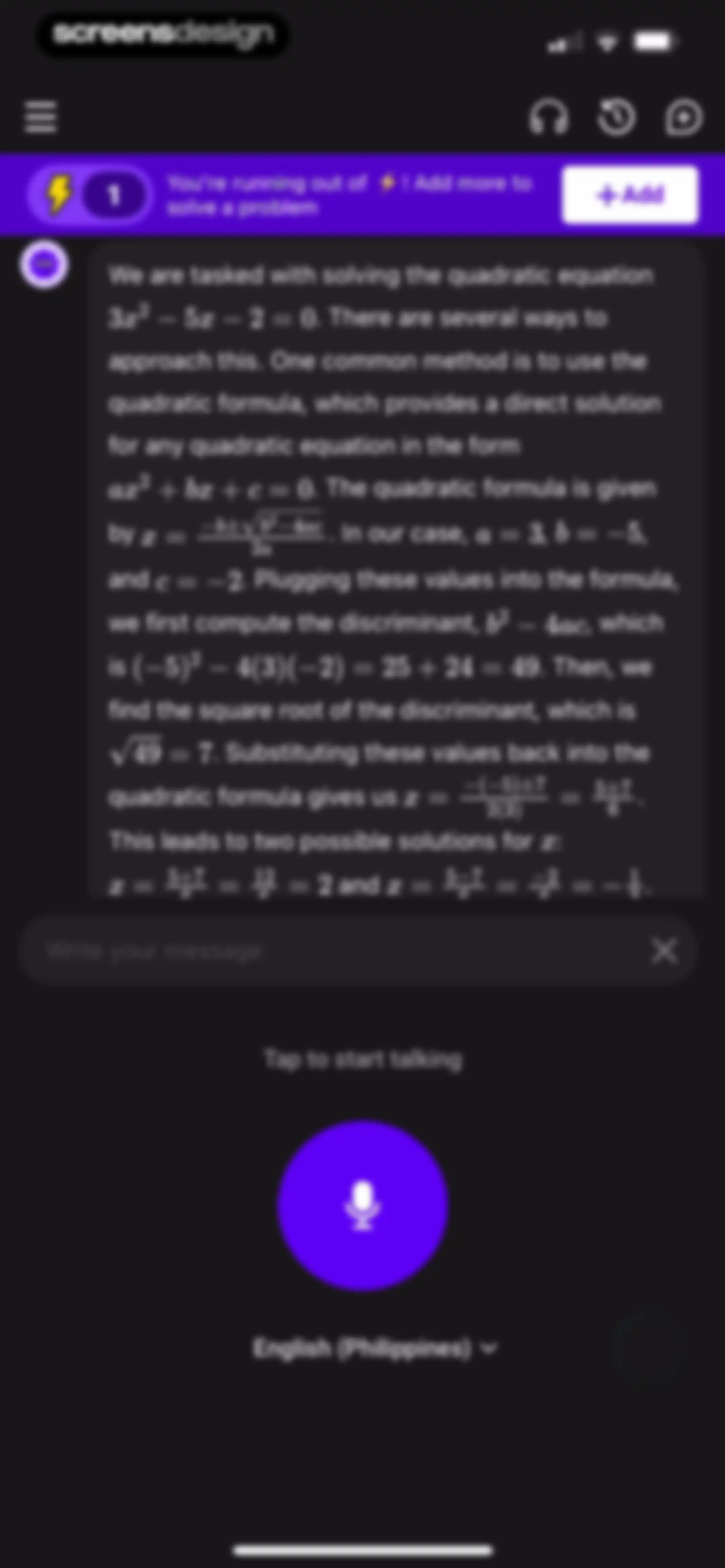 Answer.AI - Your AI tutor screen 41