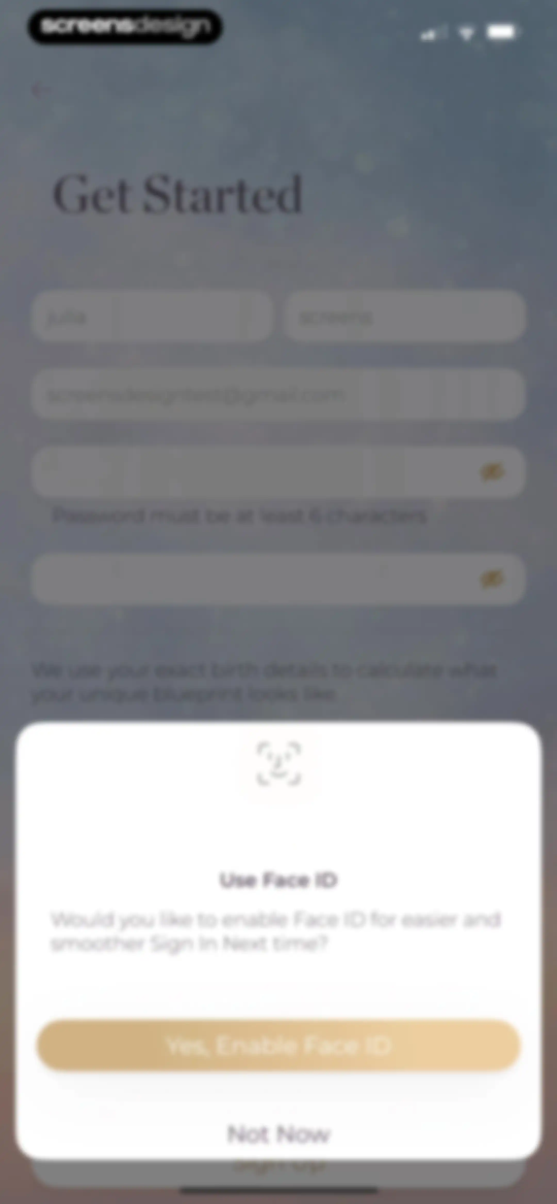 Align: The Human Design App screen 10