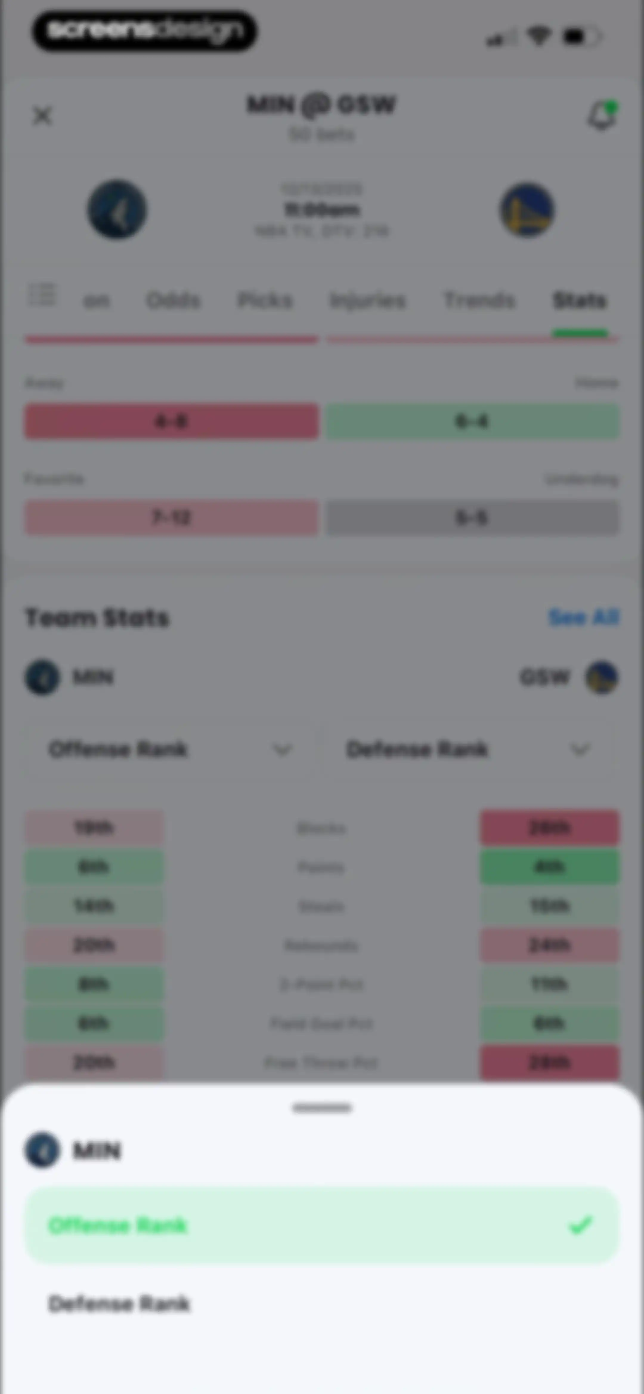 Action Network: Sports Betting screen 97