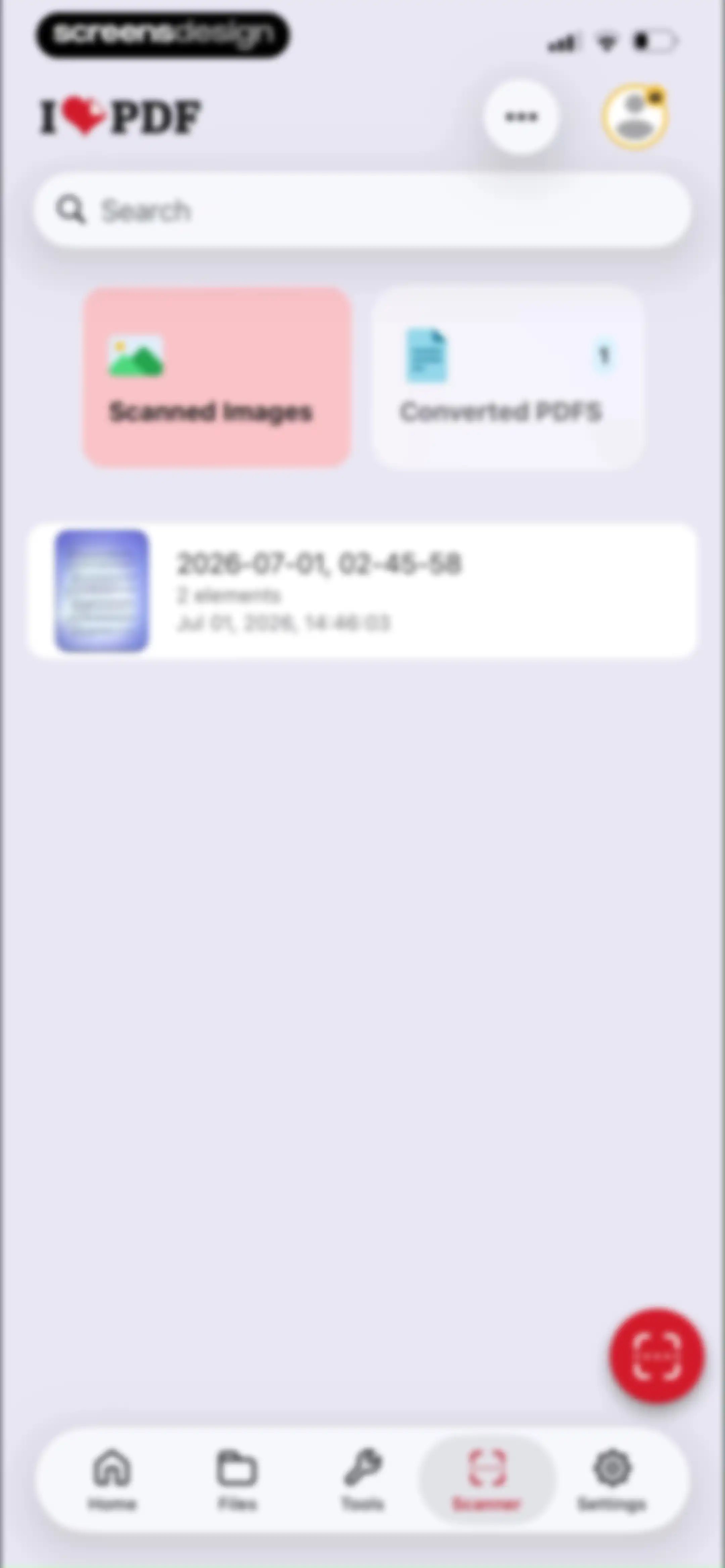 iLovePDF - PDF Editor & Scan screen 134