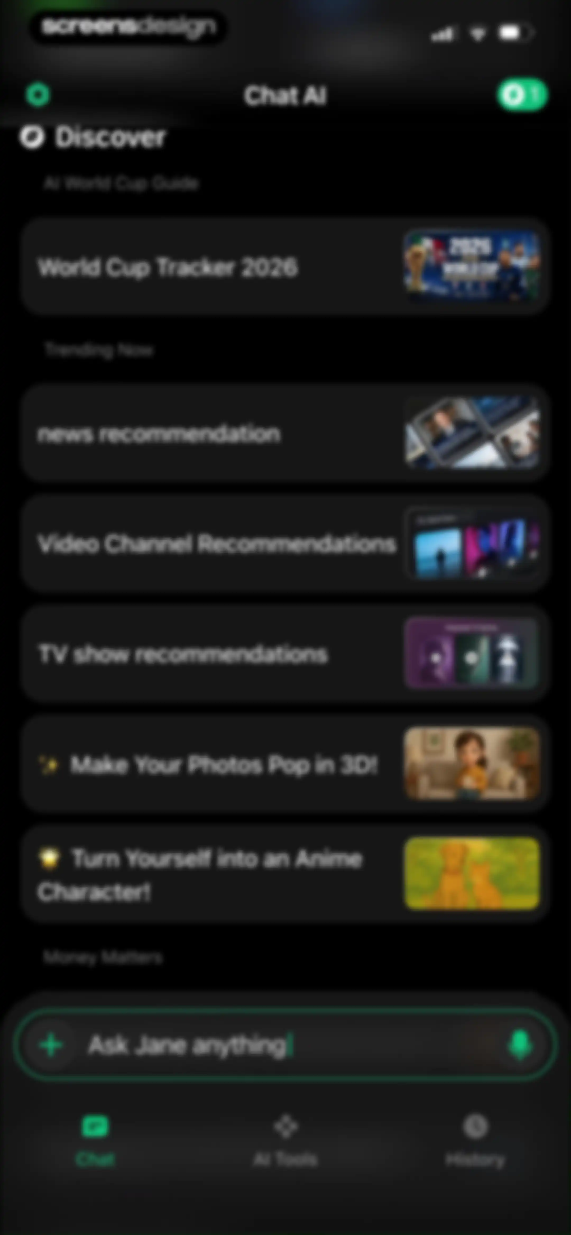 Chat AI 5: AI Agent & Video screen 32