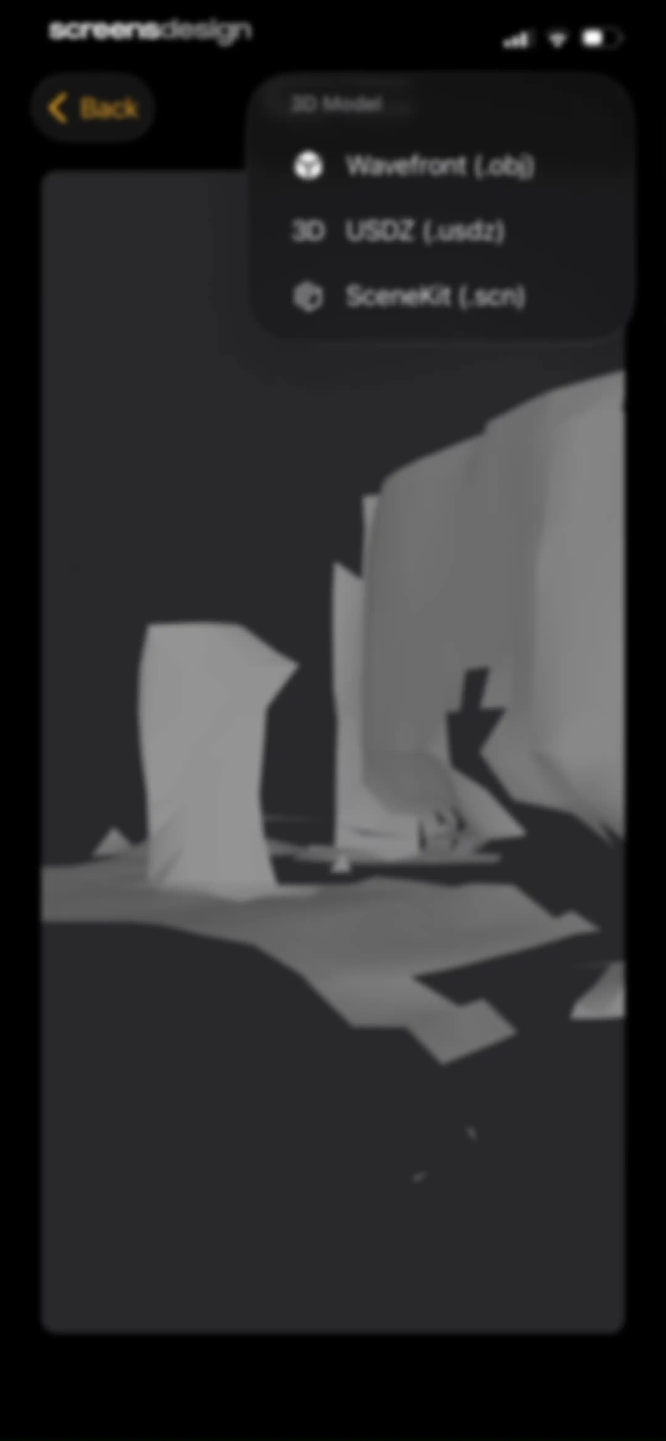 The Tape Measure & 3D Scanner screen 31