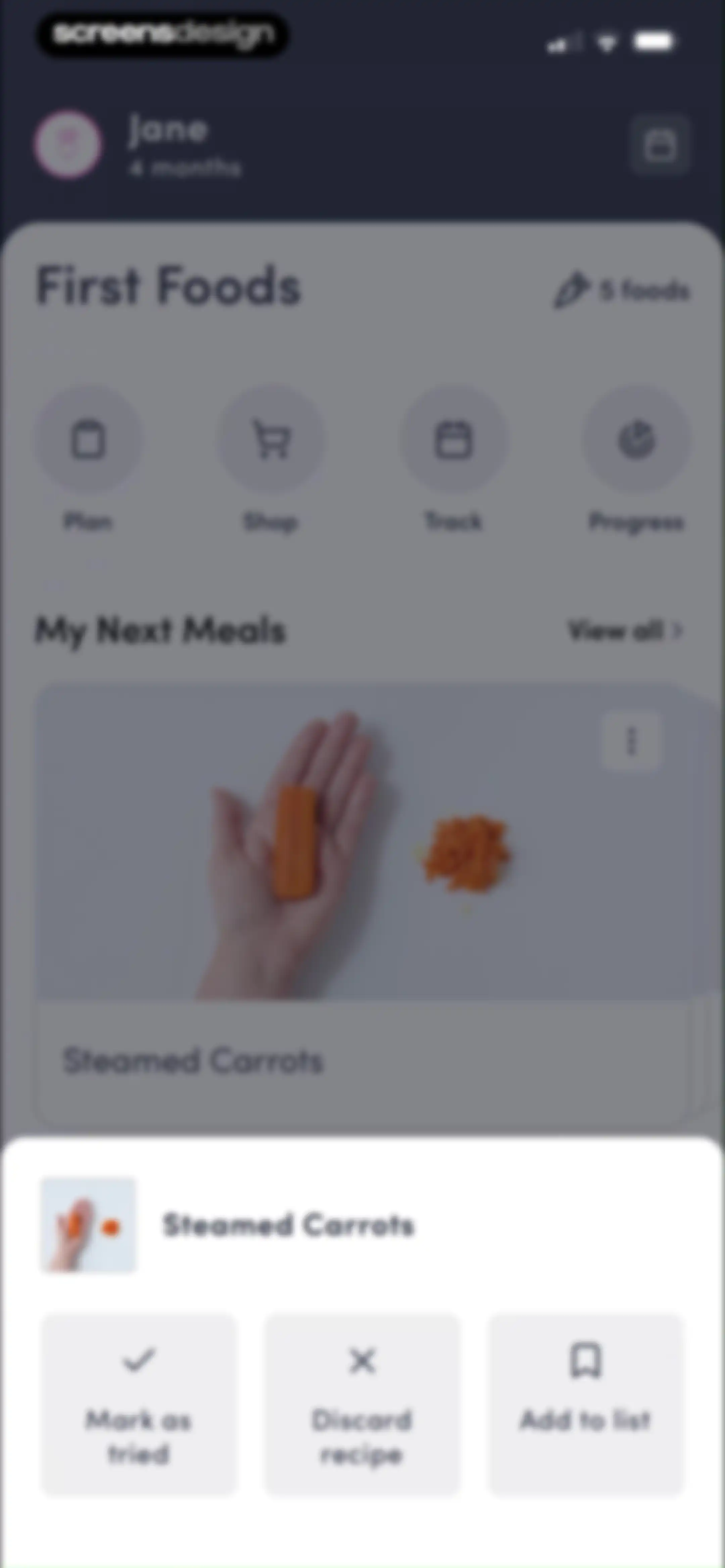 Solid Starts: Baby First Foods screen 113