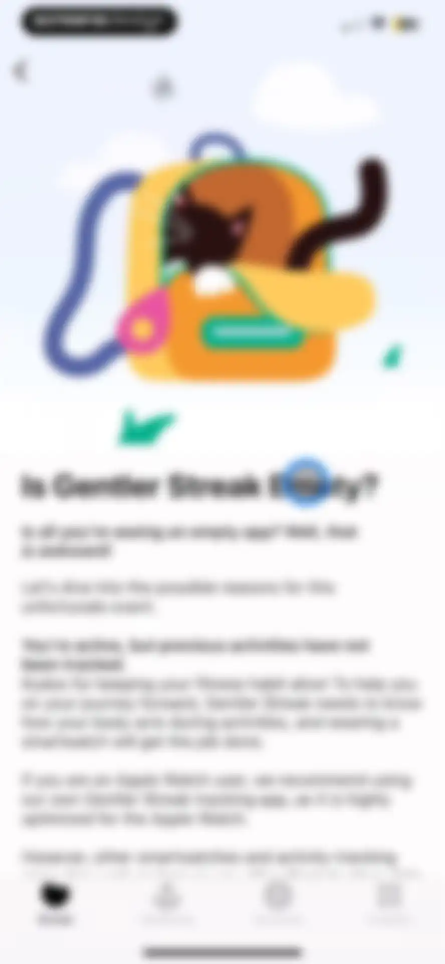 Gentler Streak Workout Tracker screen 16