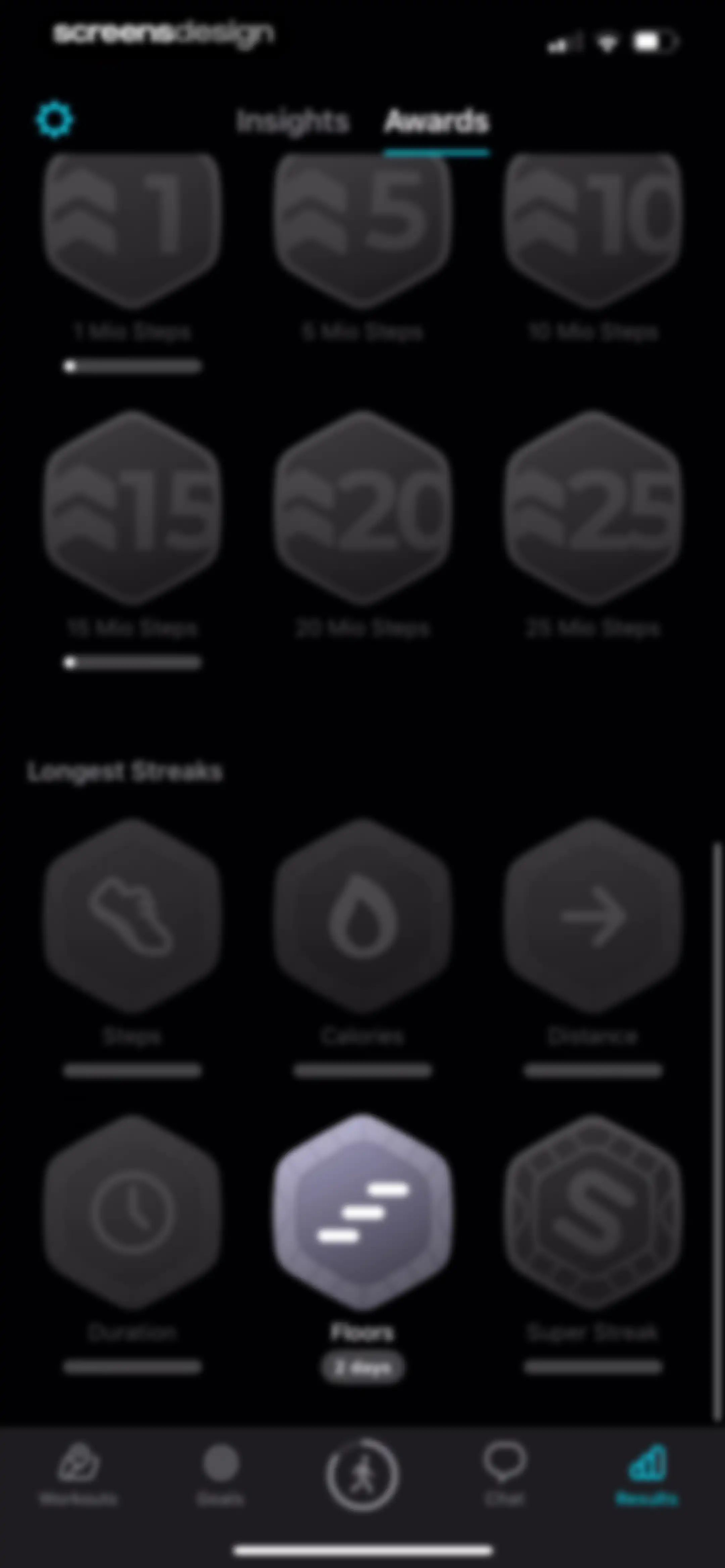 StepsApp Pedometer screen 151