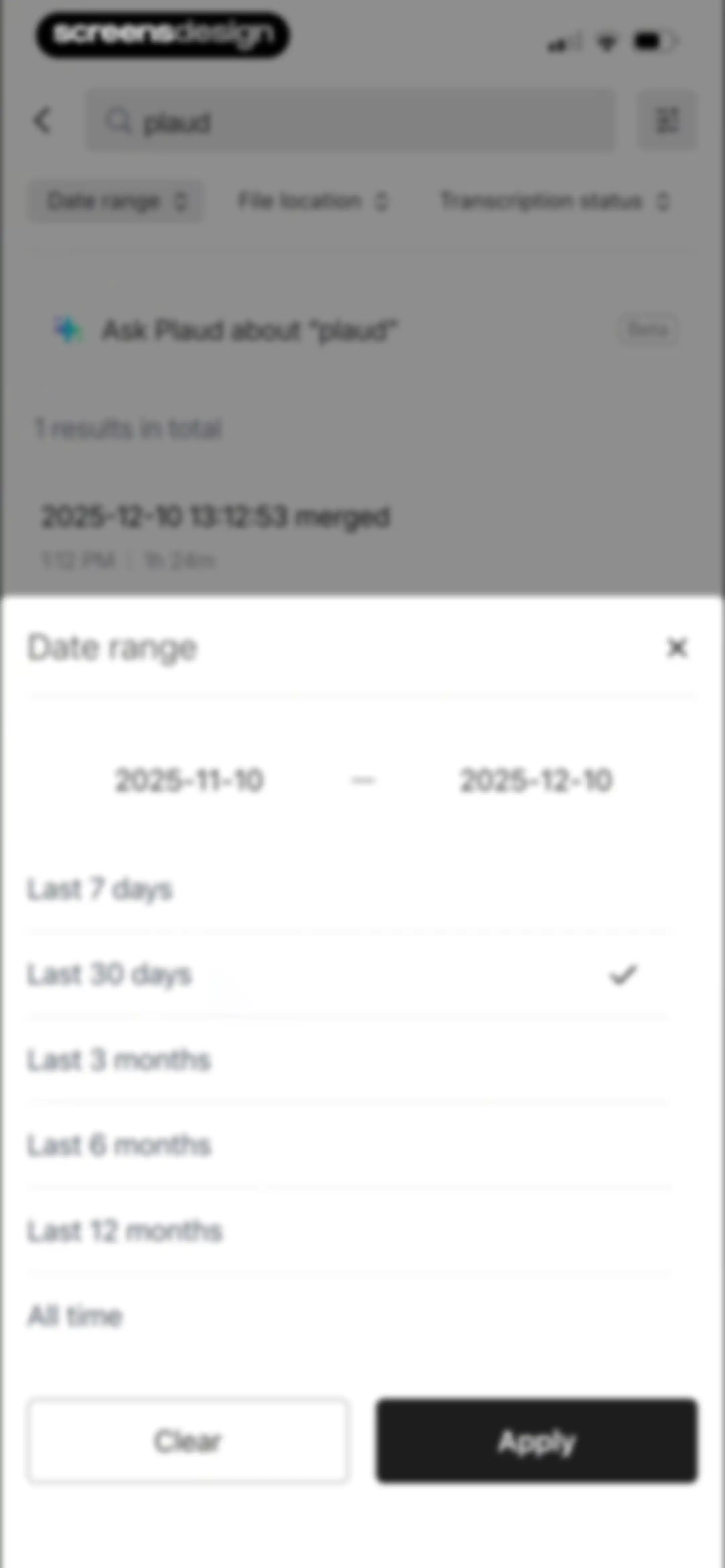 Plaud: AI Note Taker screen 83