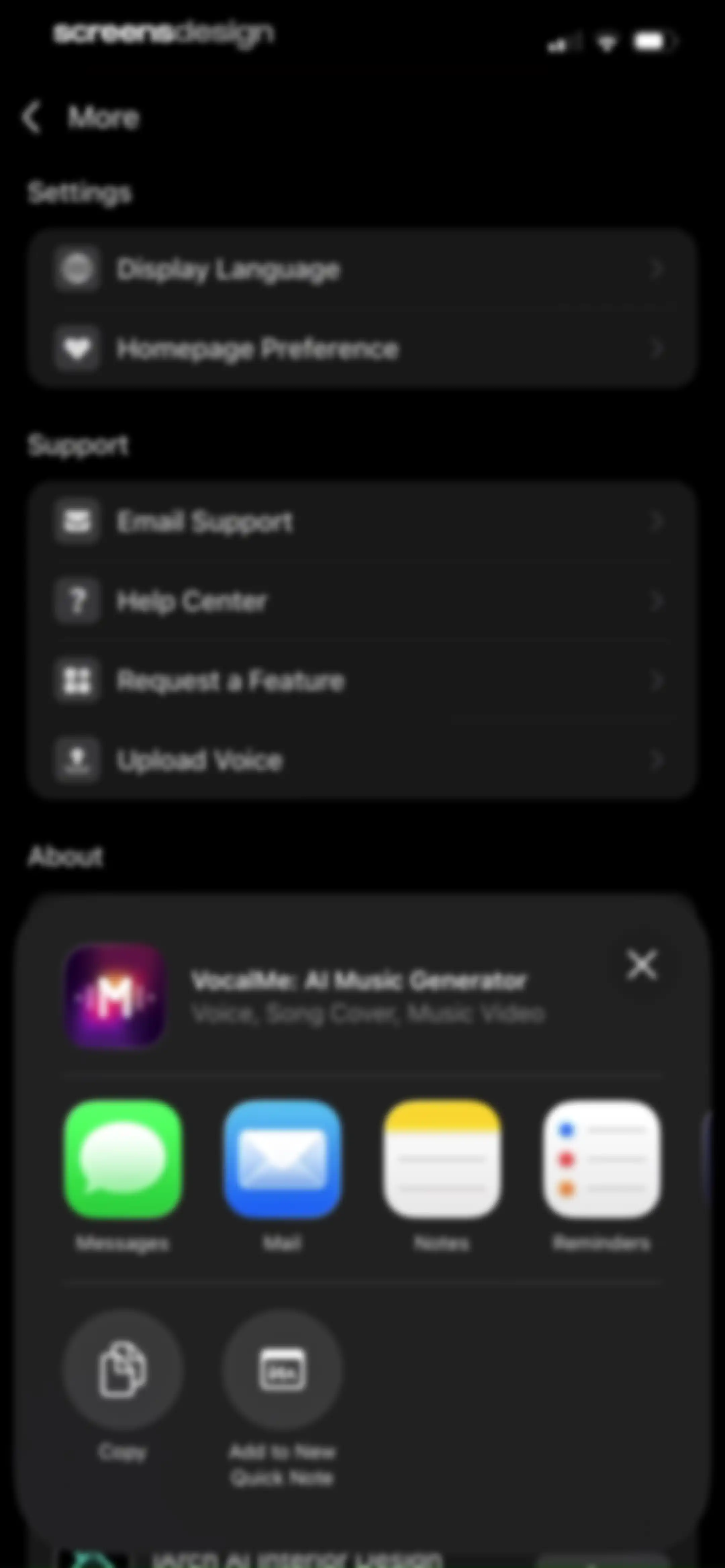 VocalMe: AI Music Generator screen 76