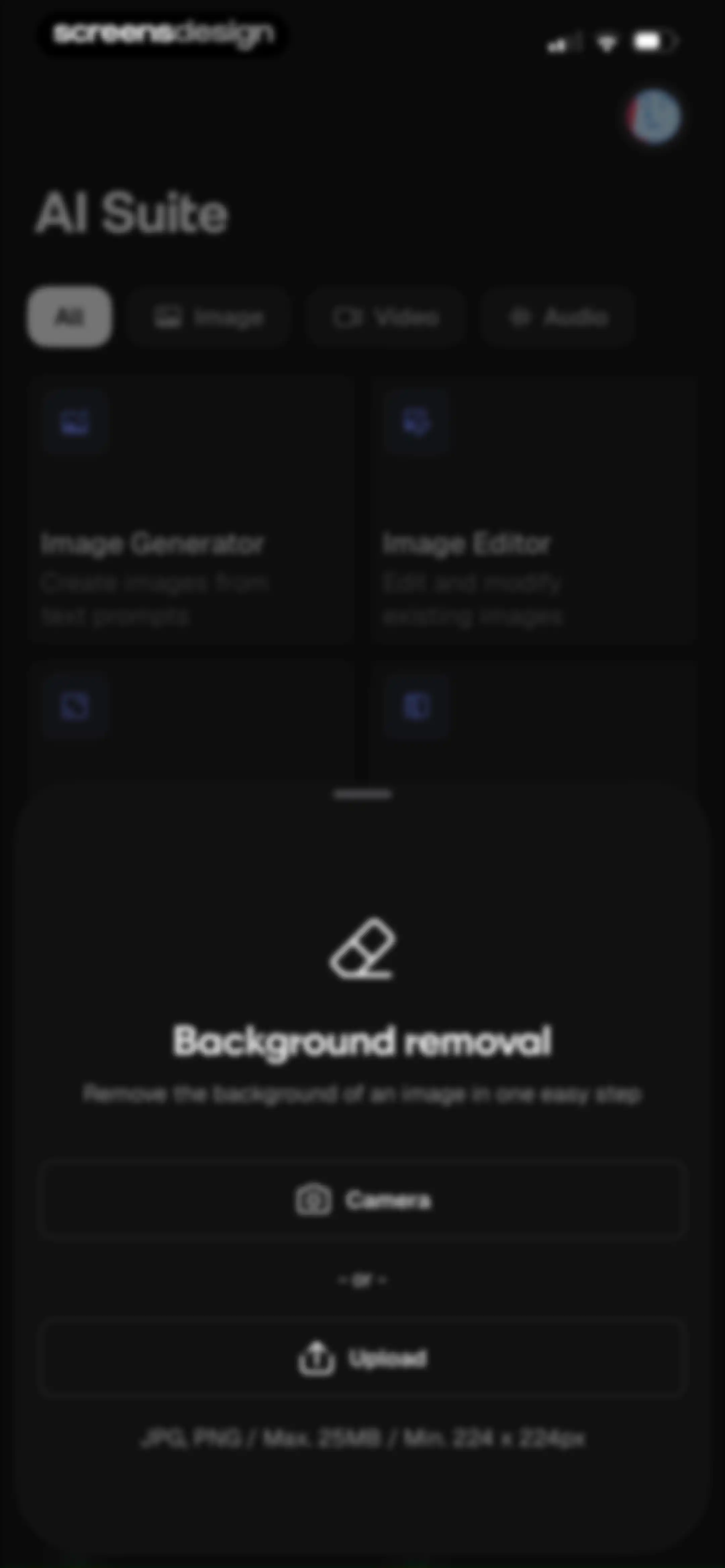 Magnific - AI Video & Image screen 60