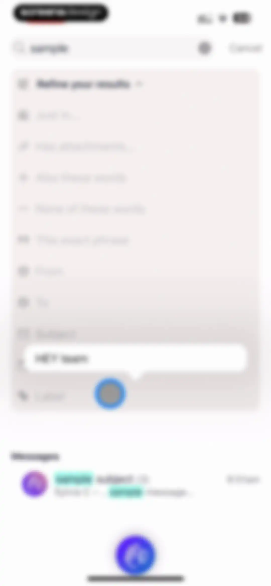 HEY Email screen 88