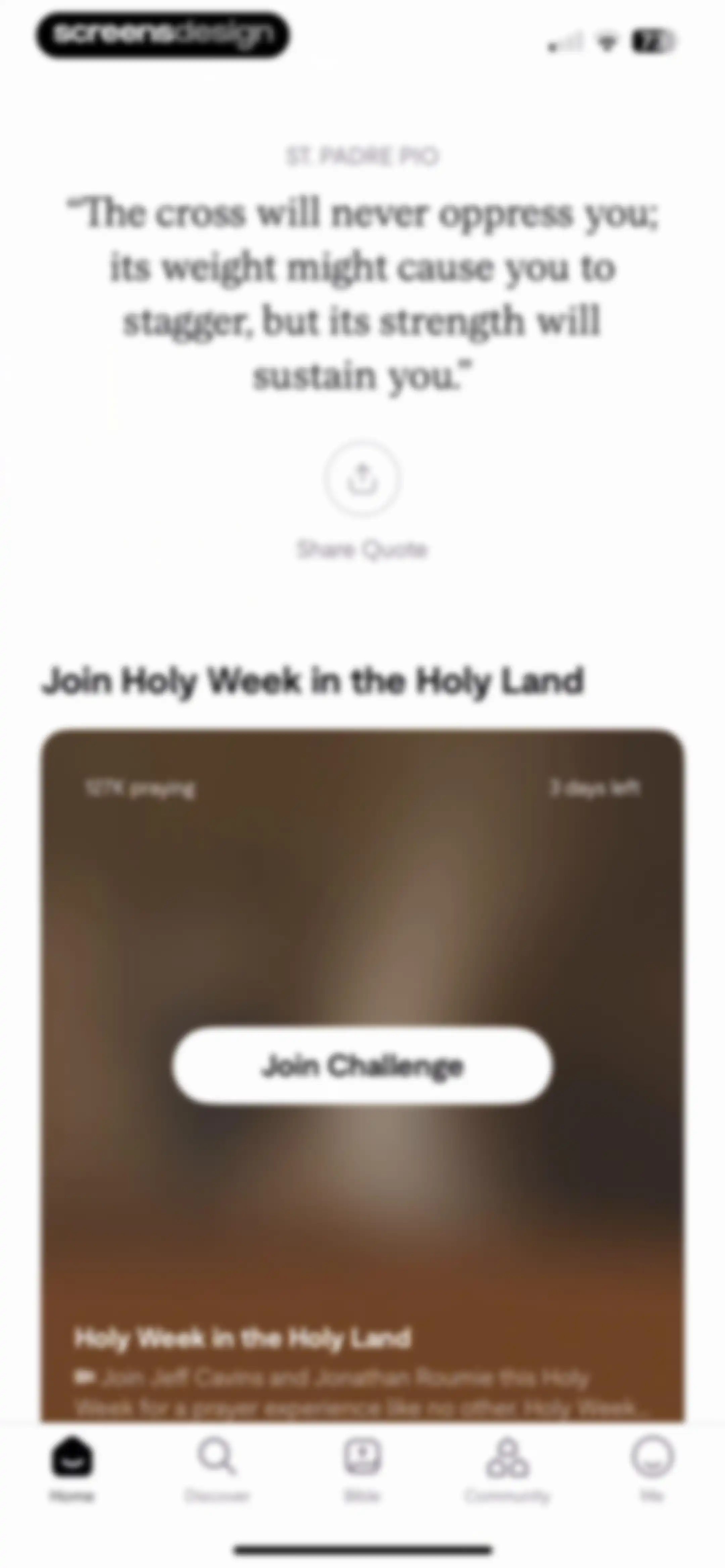 Hallow: Prayer & Meditation screen 68