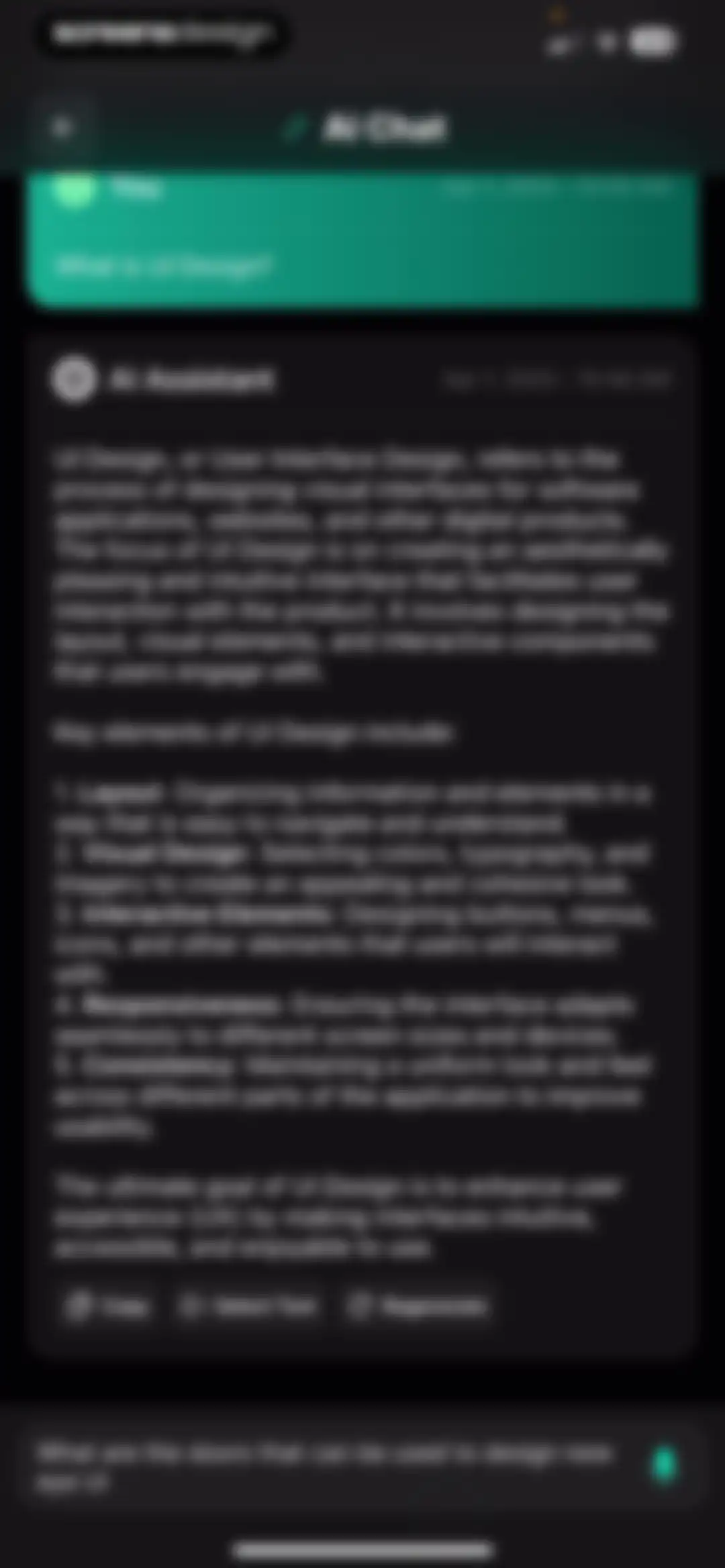 NextGen AI Chat Assistant screen 21