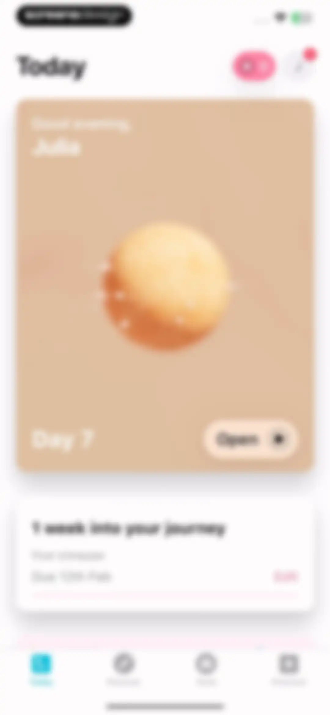 Pregnancy + | Tracker App screen 7