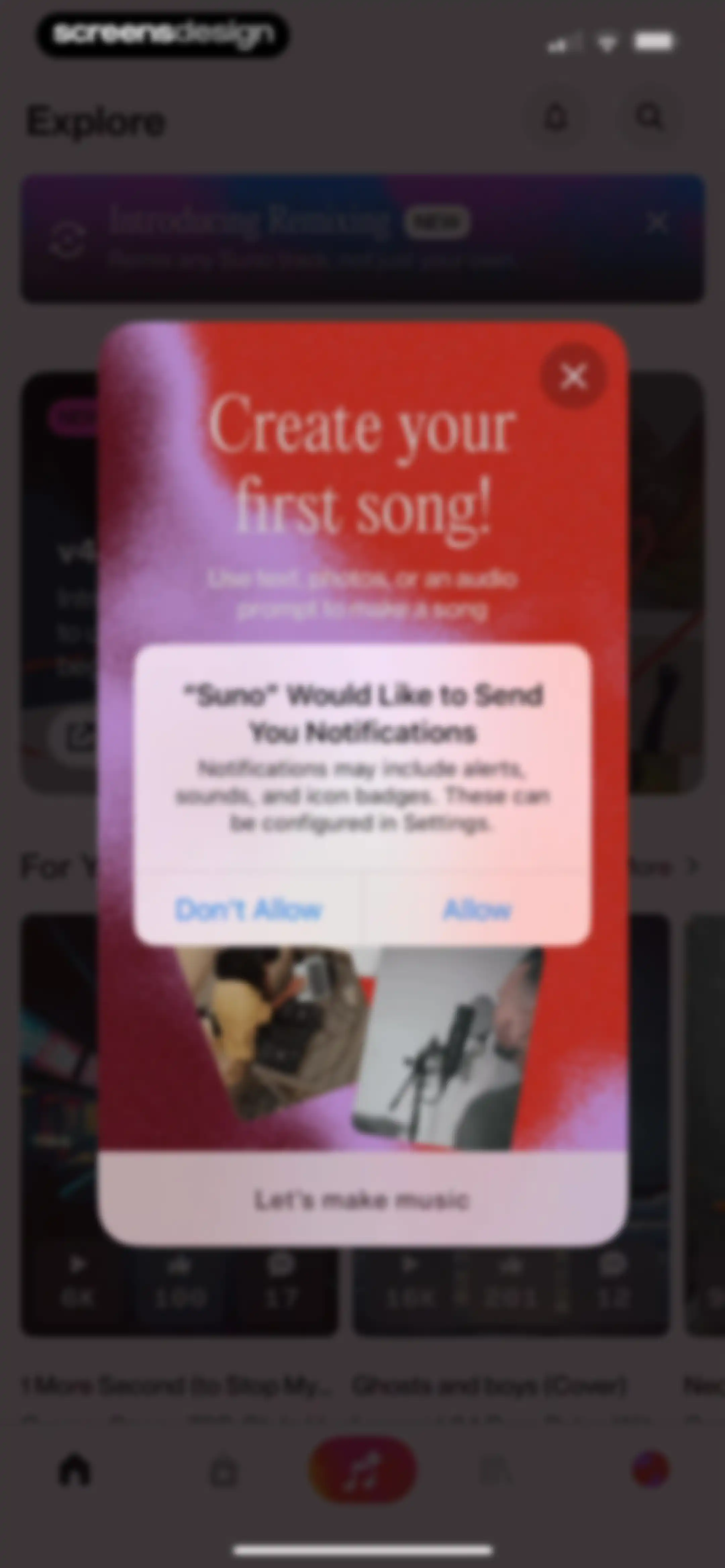 Suno - AI Songs, Music, Lyrics screen 7