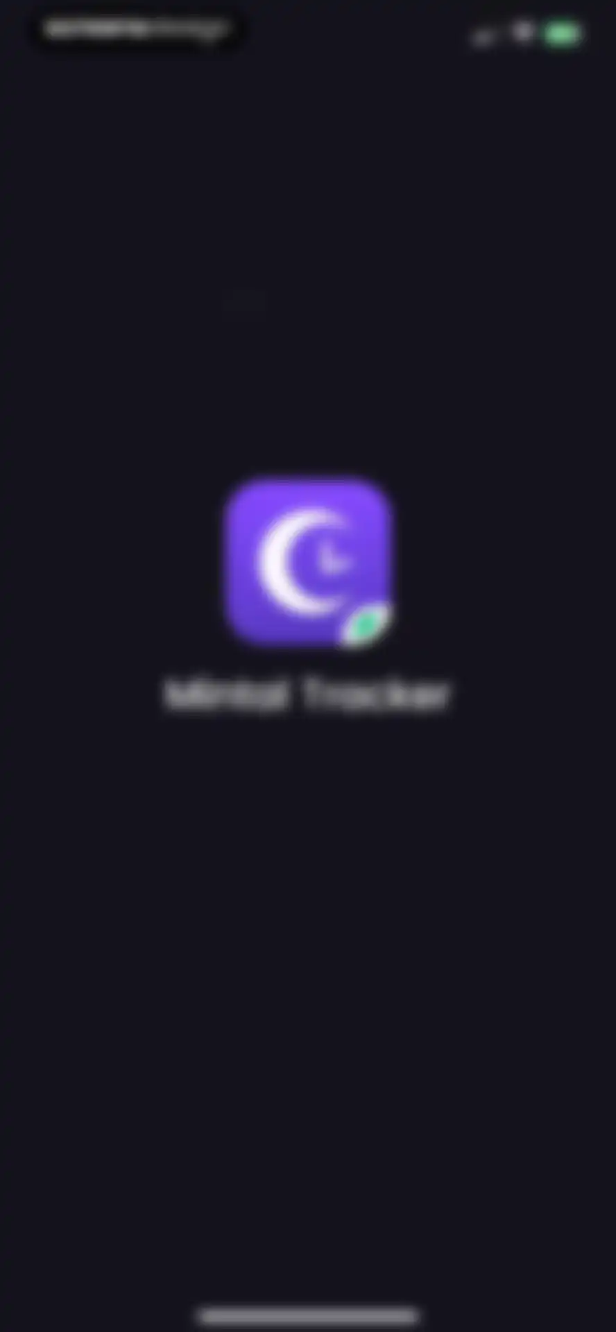 Mintal Tracker:Sleep Recorder screen 1