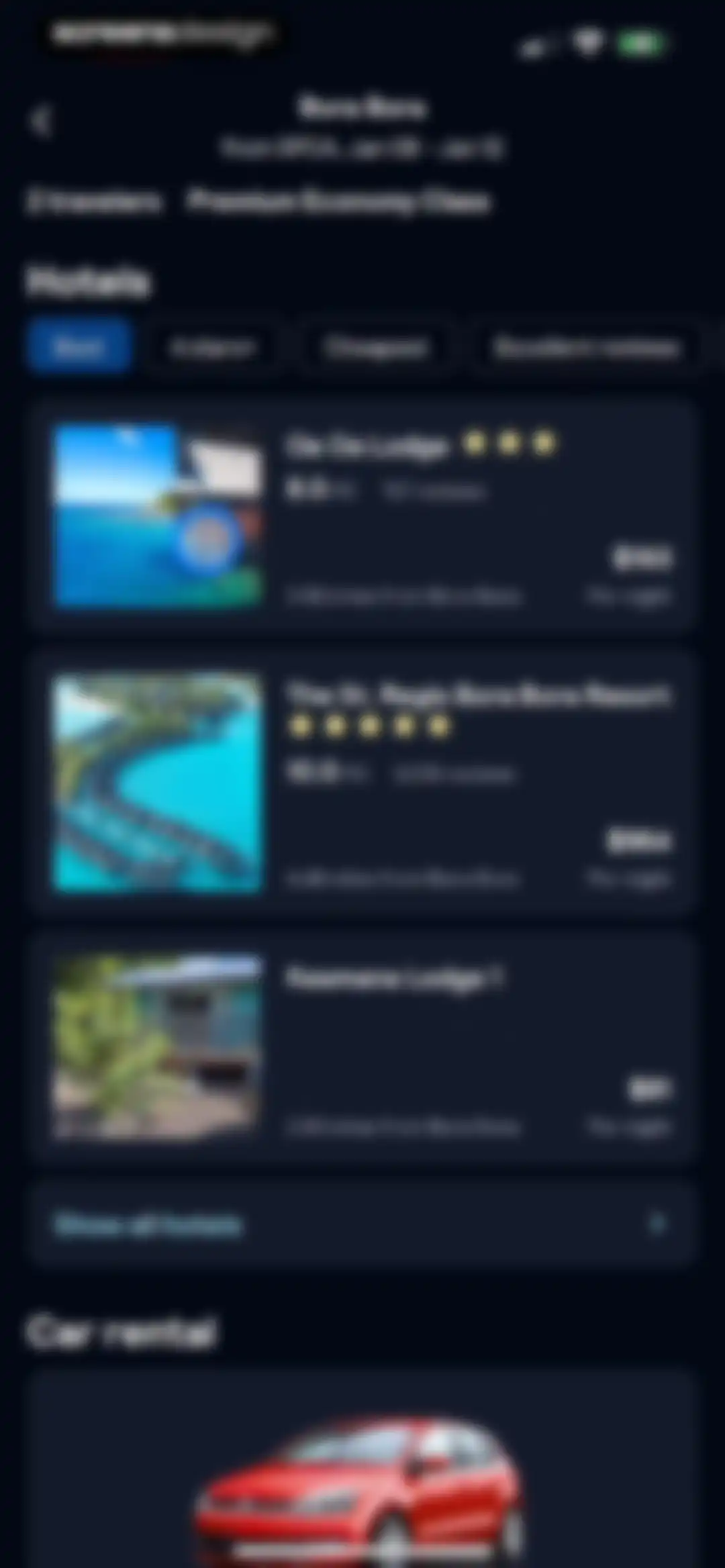 Skyscanner Flights & Travel screen 88