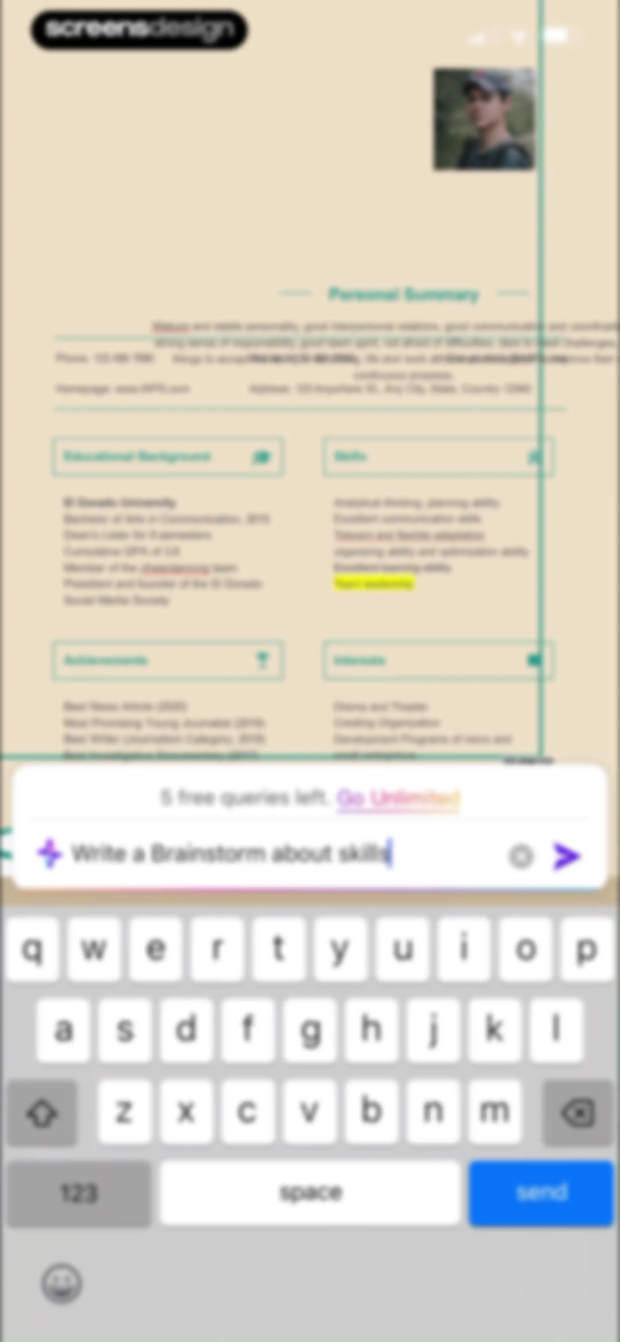 WPS Office-AI Doc, PDF, Sheet screen 69