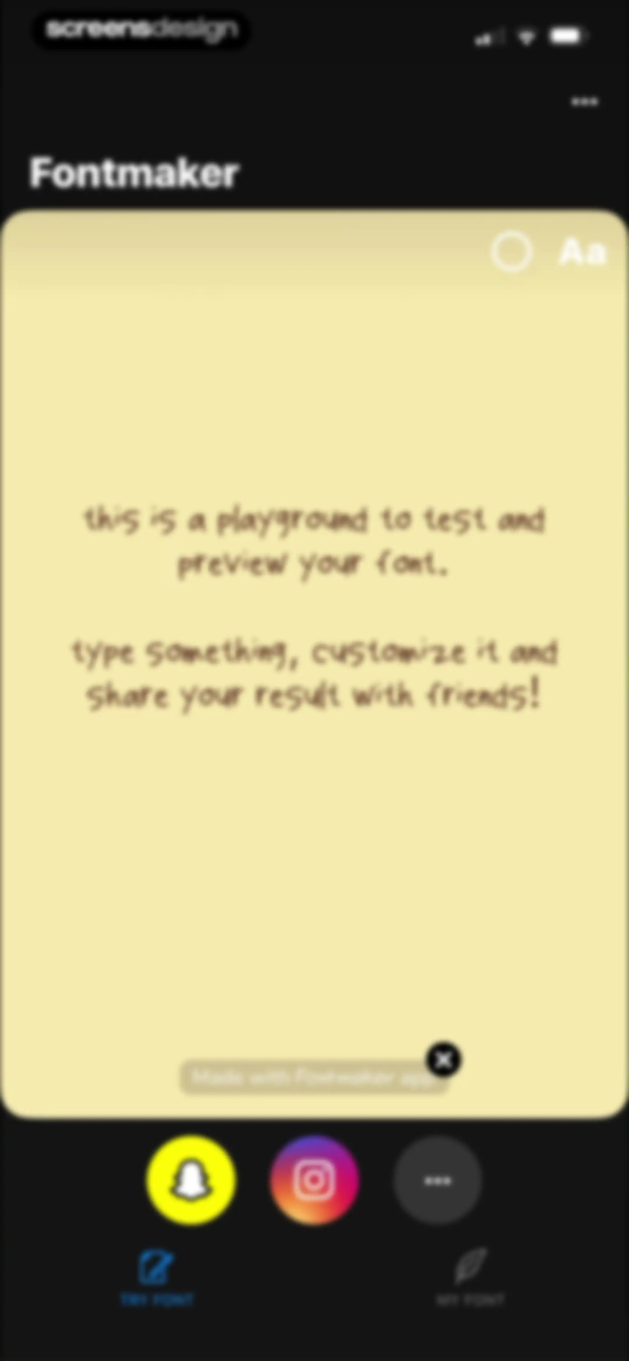 Fontmaker - Font Keyboard App screen 20
