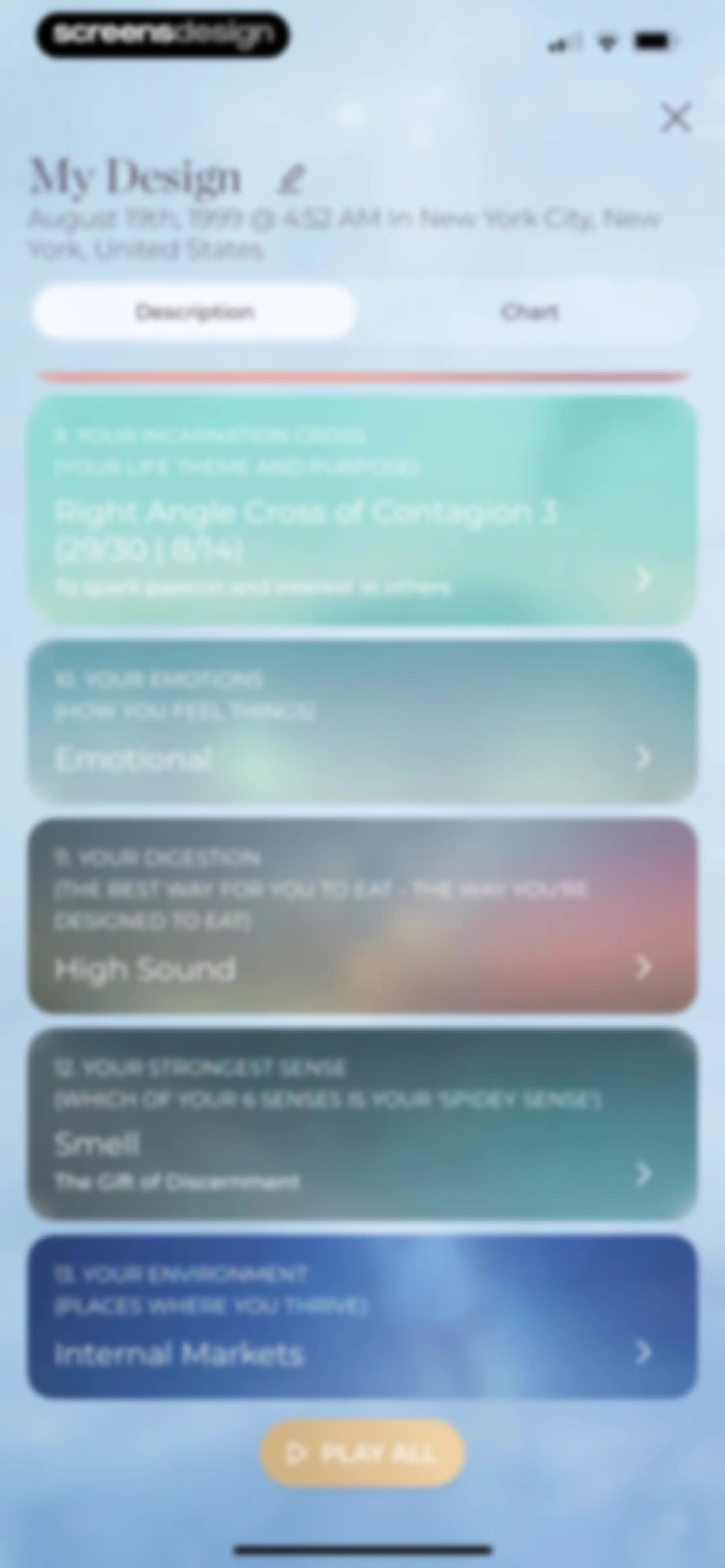 Align: The Human Design App screen 19
