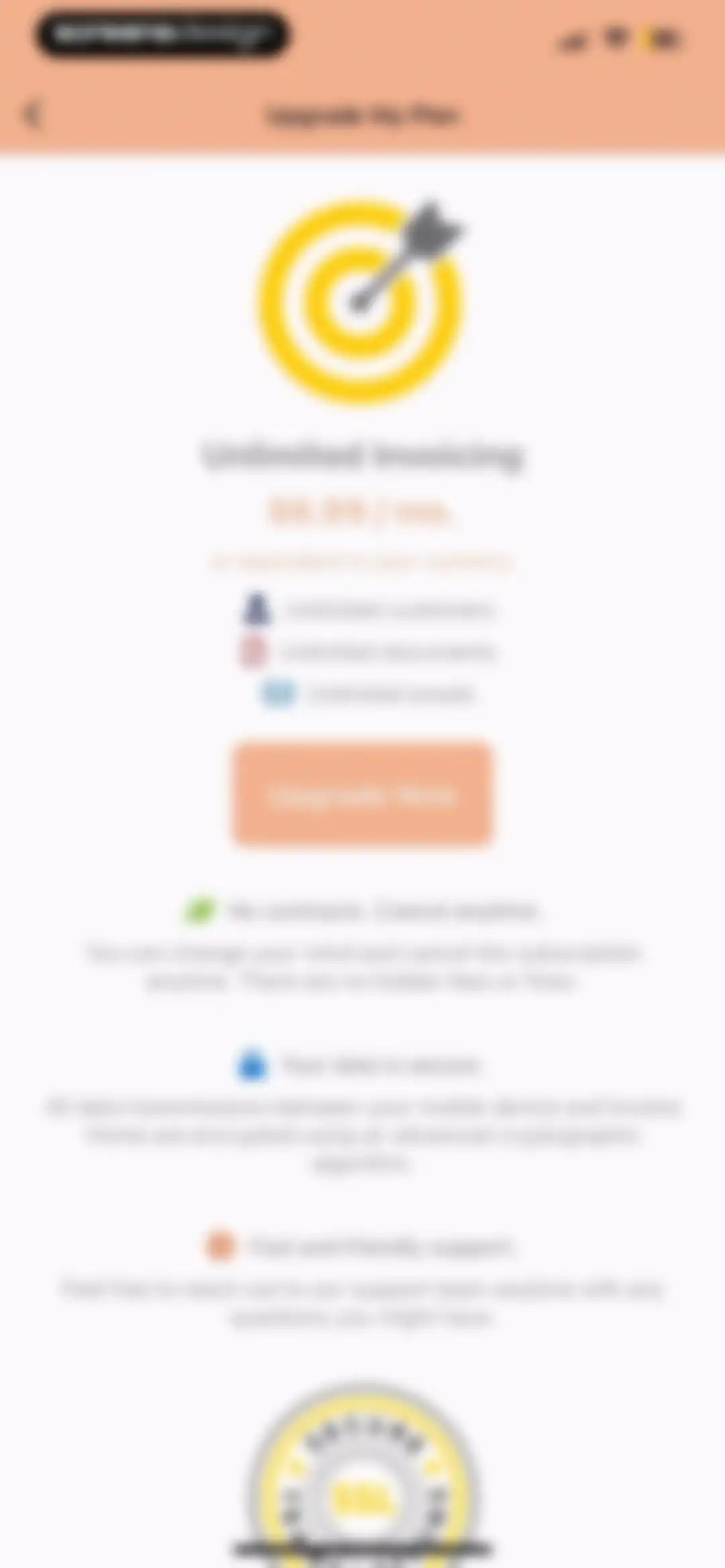 Invoice Maker by Invoice Home screen 72