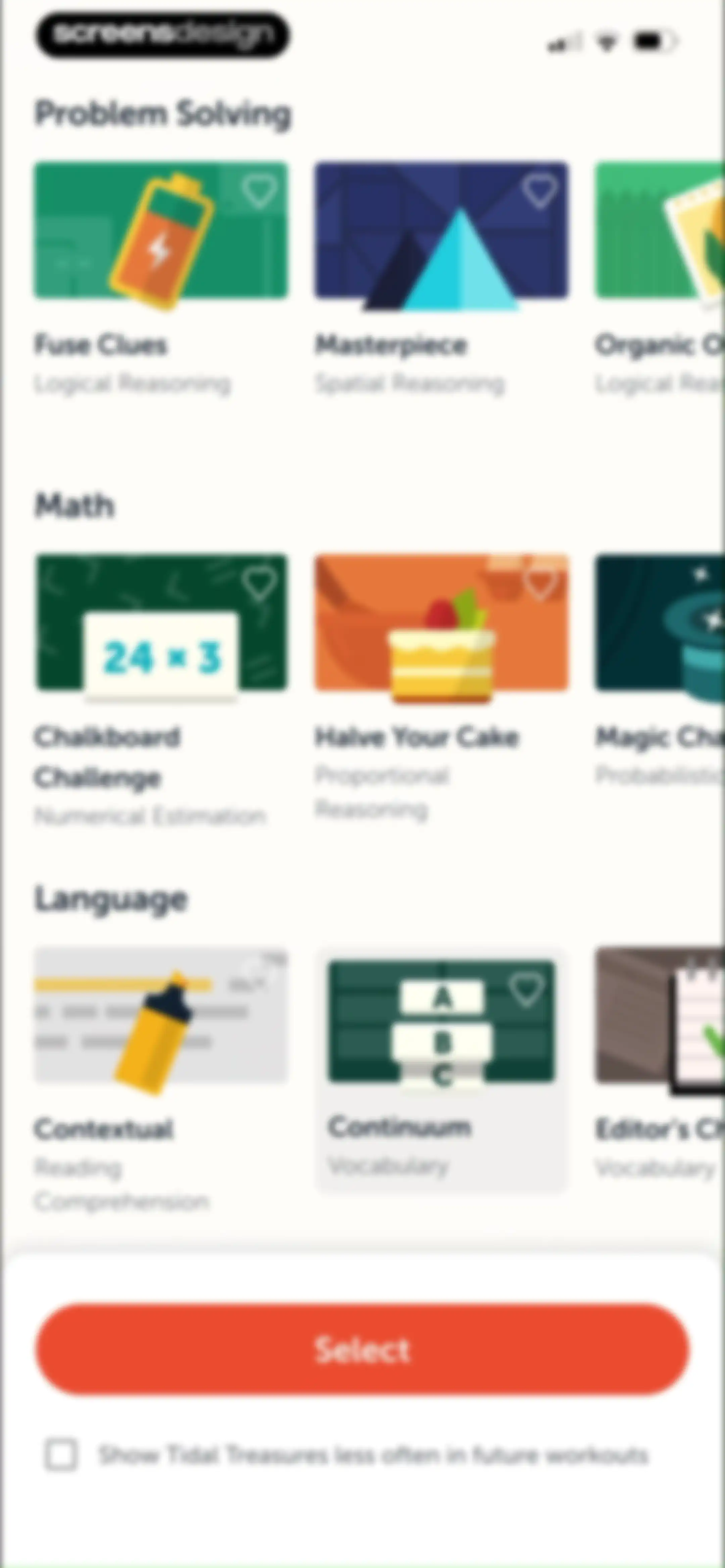 Lumosity: Brain Training Games screen 73