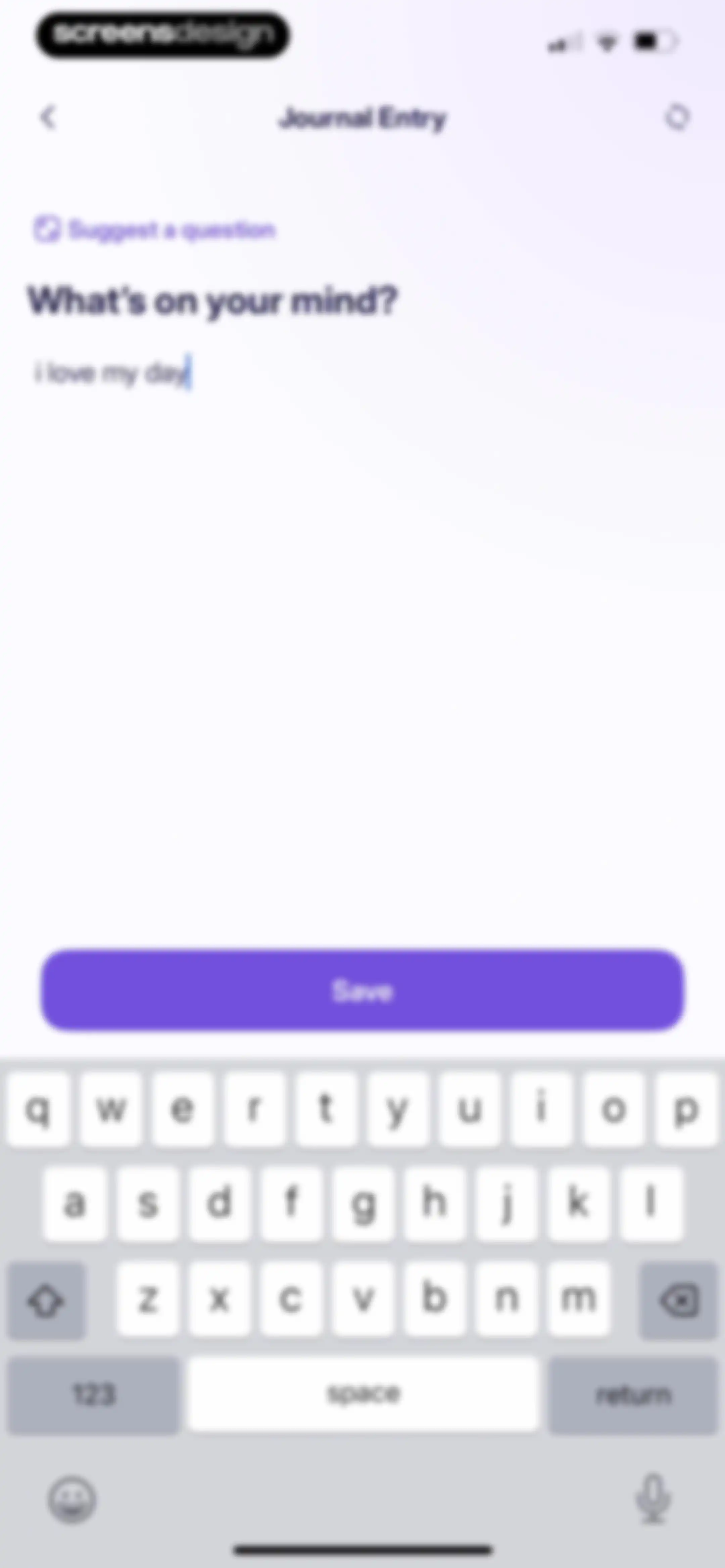 Liven: Discover yourself screen 109