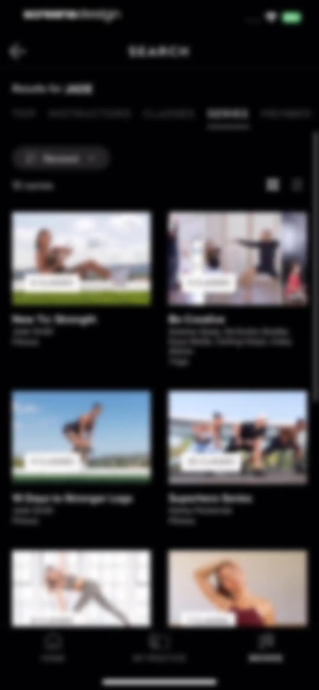 ALO Wellness Club screen 108