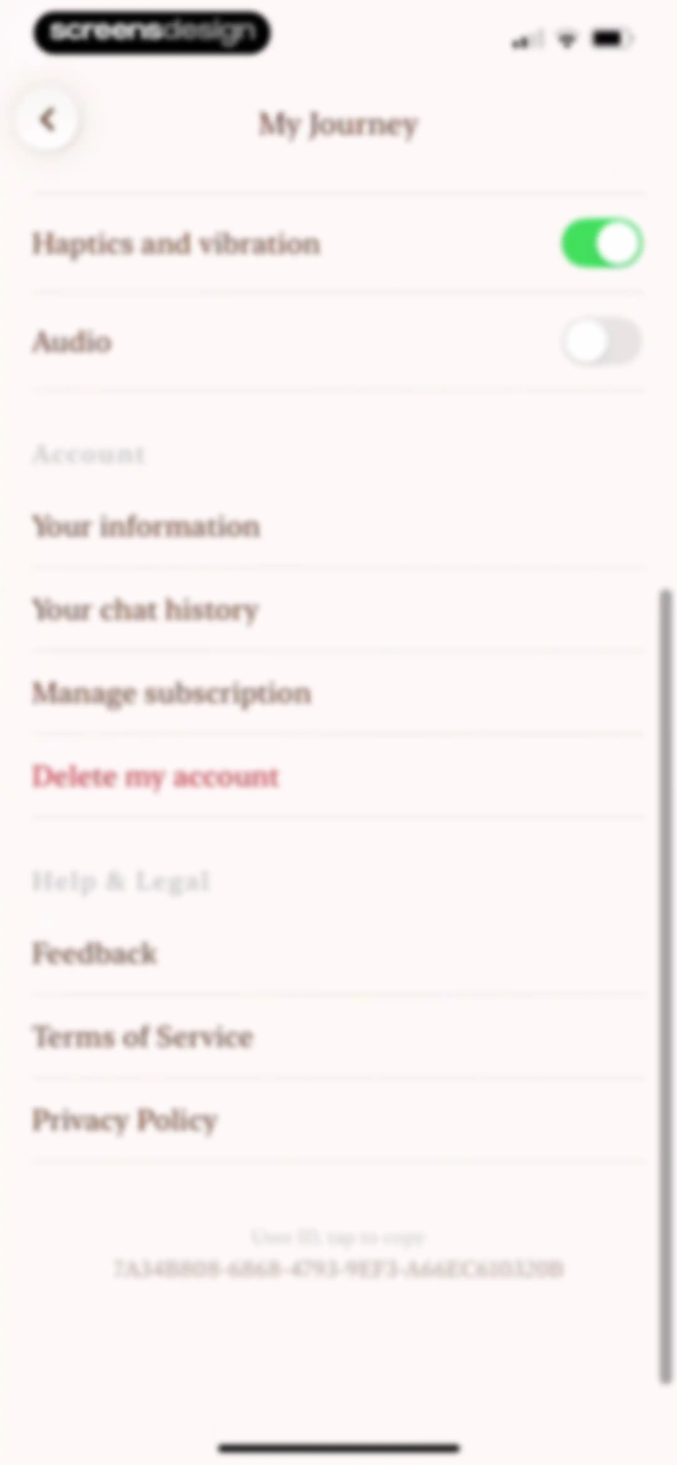Haven - Bible Chat screen 81