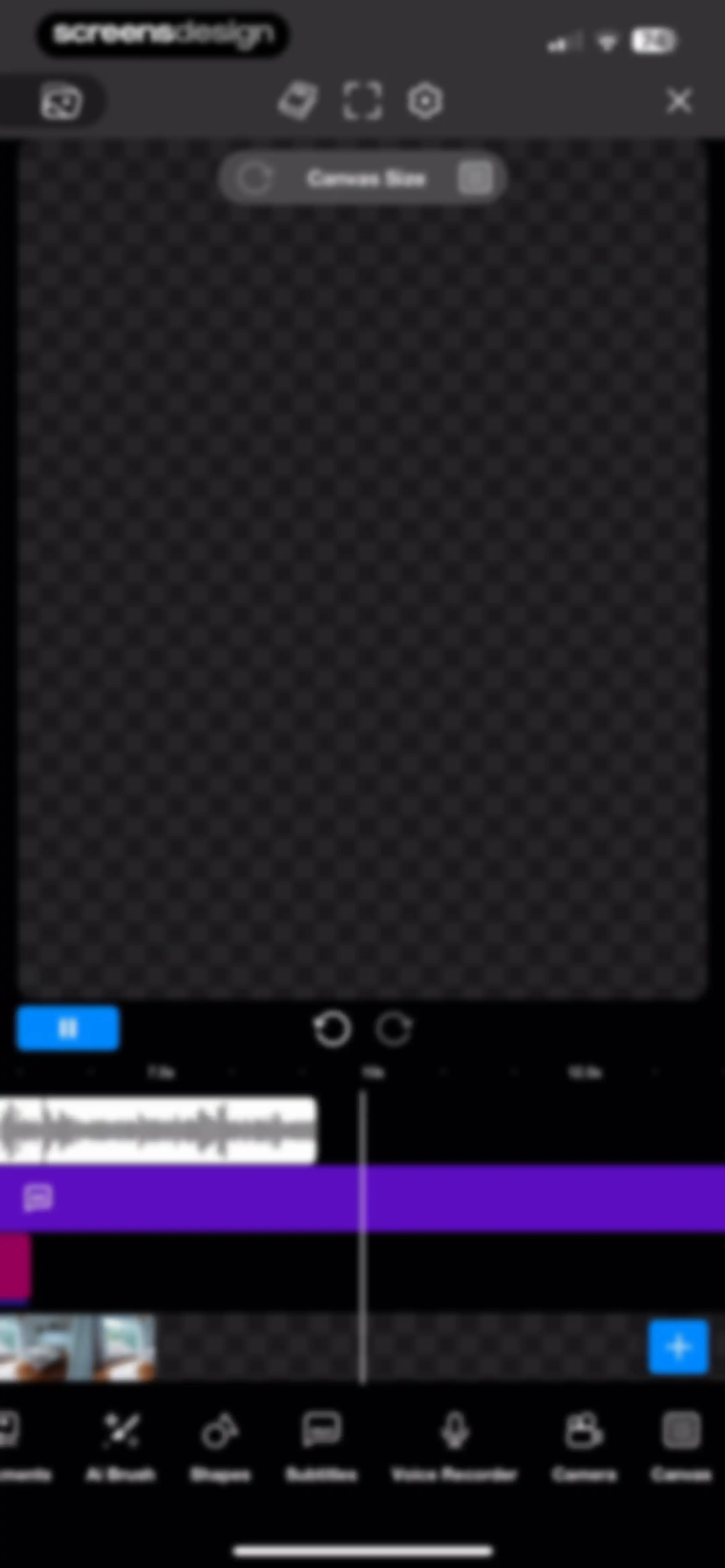 Video Effects Editor: Riveo screen 110