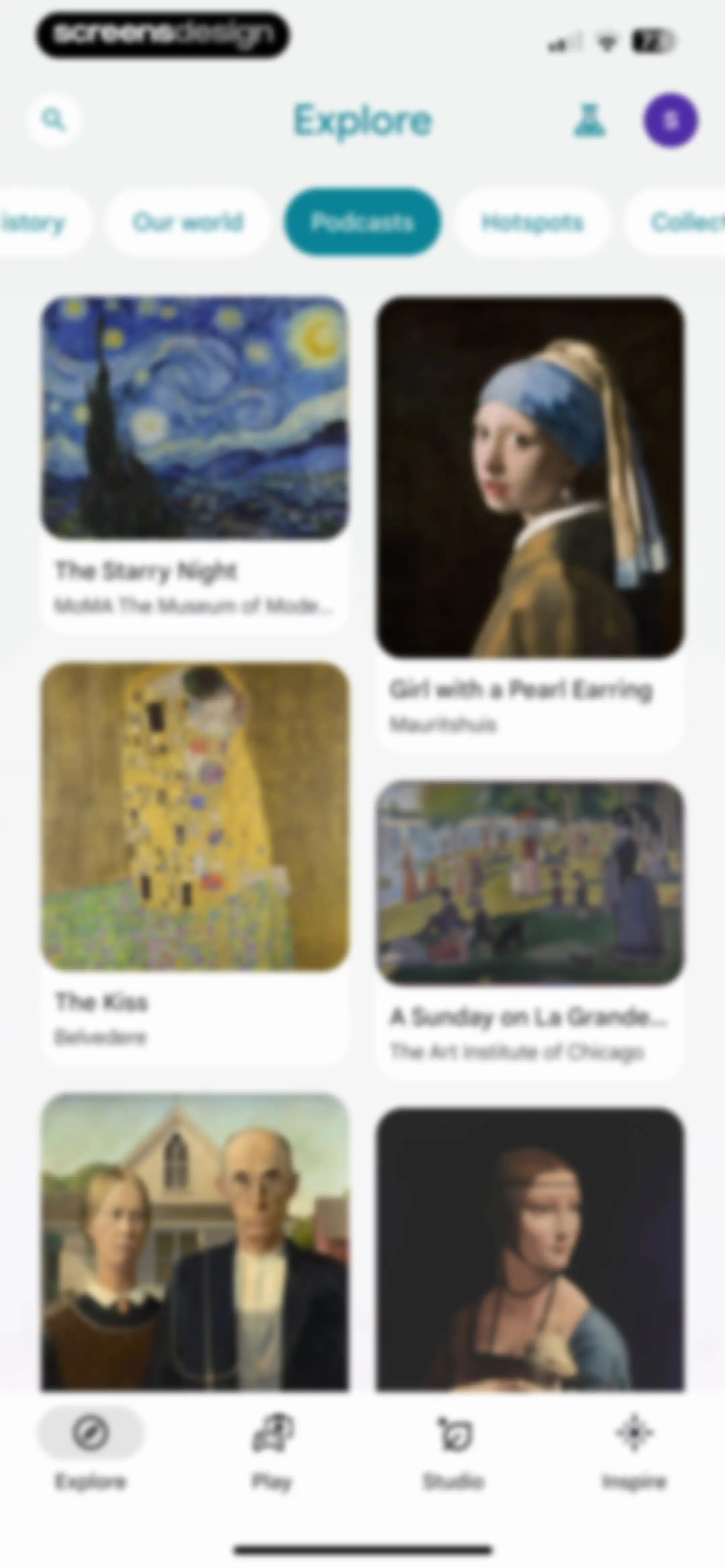 Google Arts & Culture screen 91