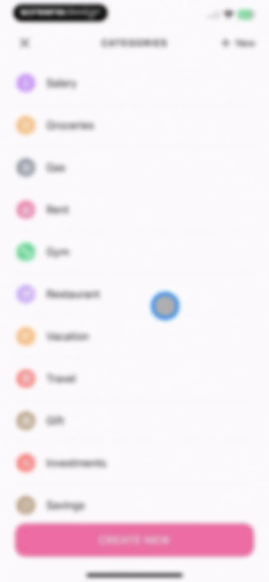 Budget Planner App - Fleur screen 24
