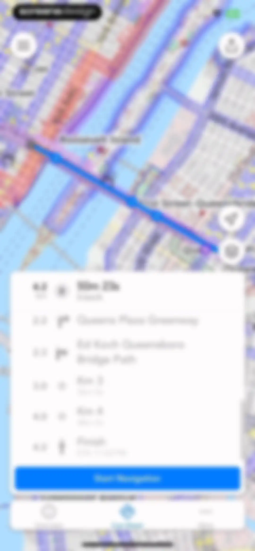 Footpath Route Planner screen 56