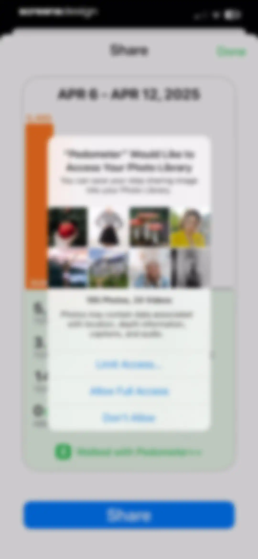Pedometer++ screen 19