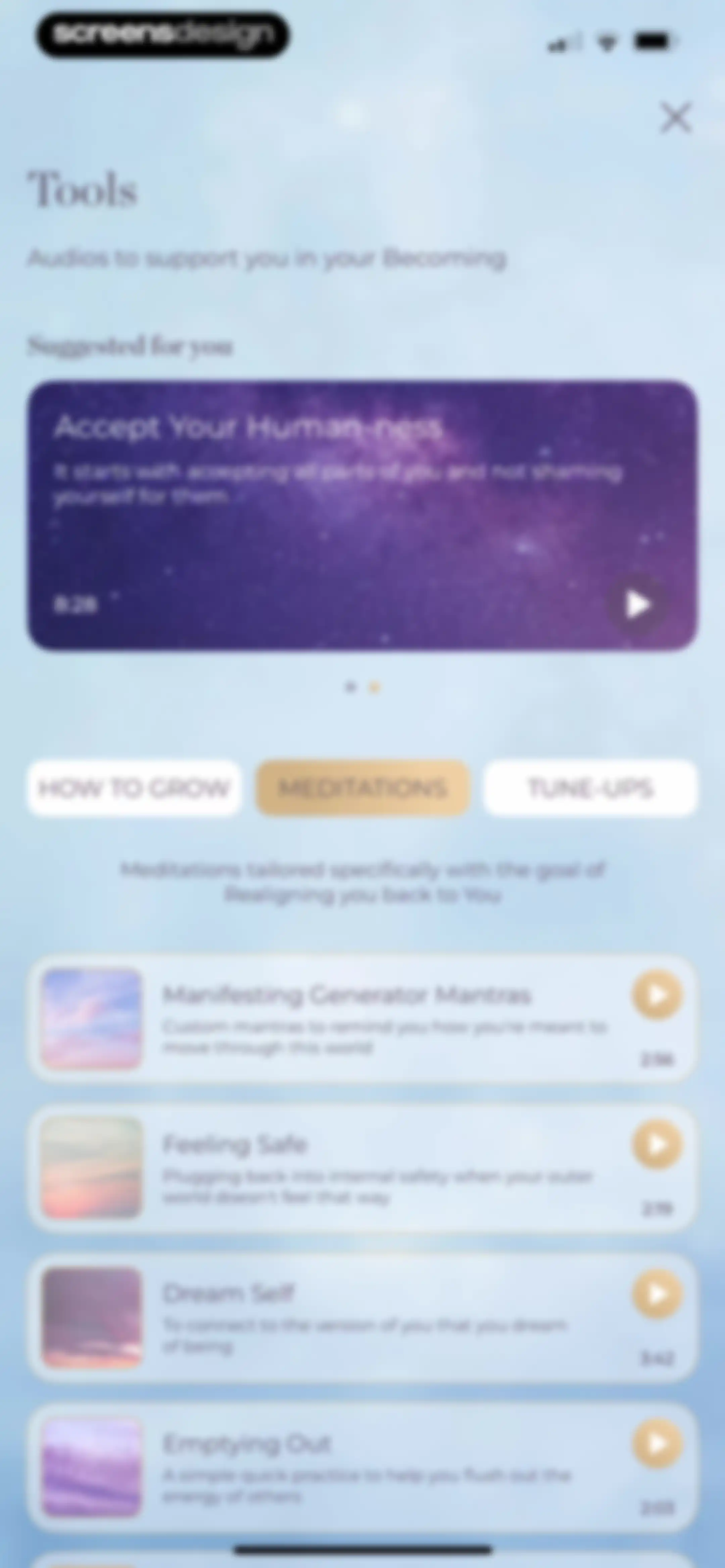 Align: The Human Design App screen 30