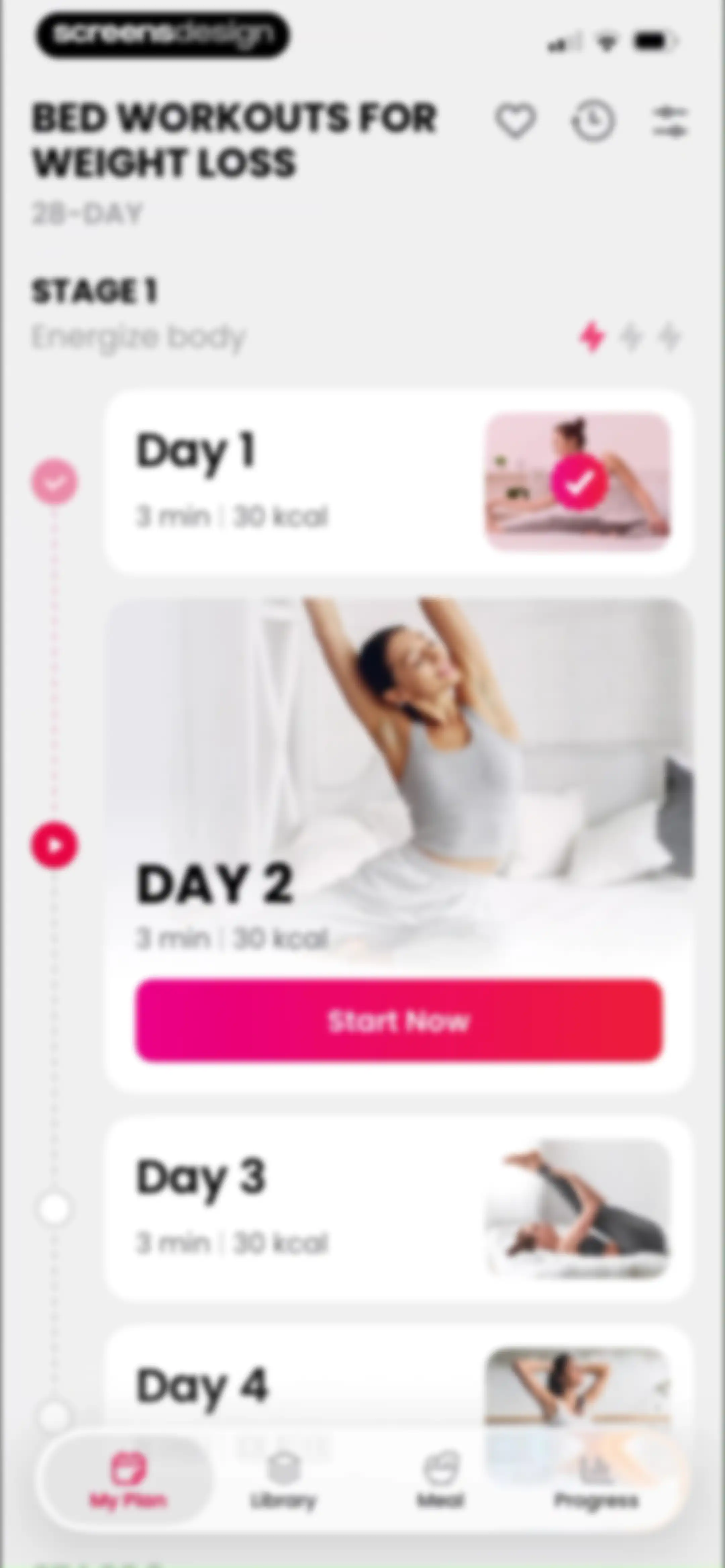 ChillFit: Home Workout Planner screen 93