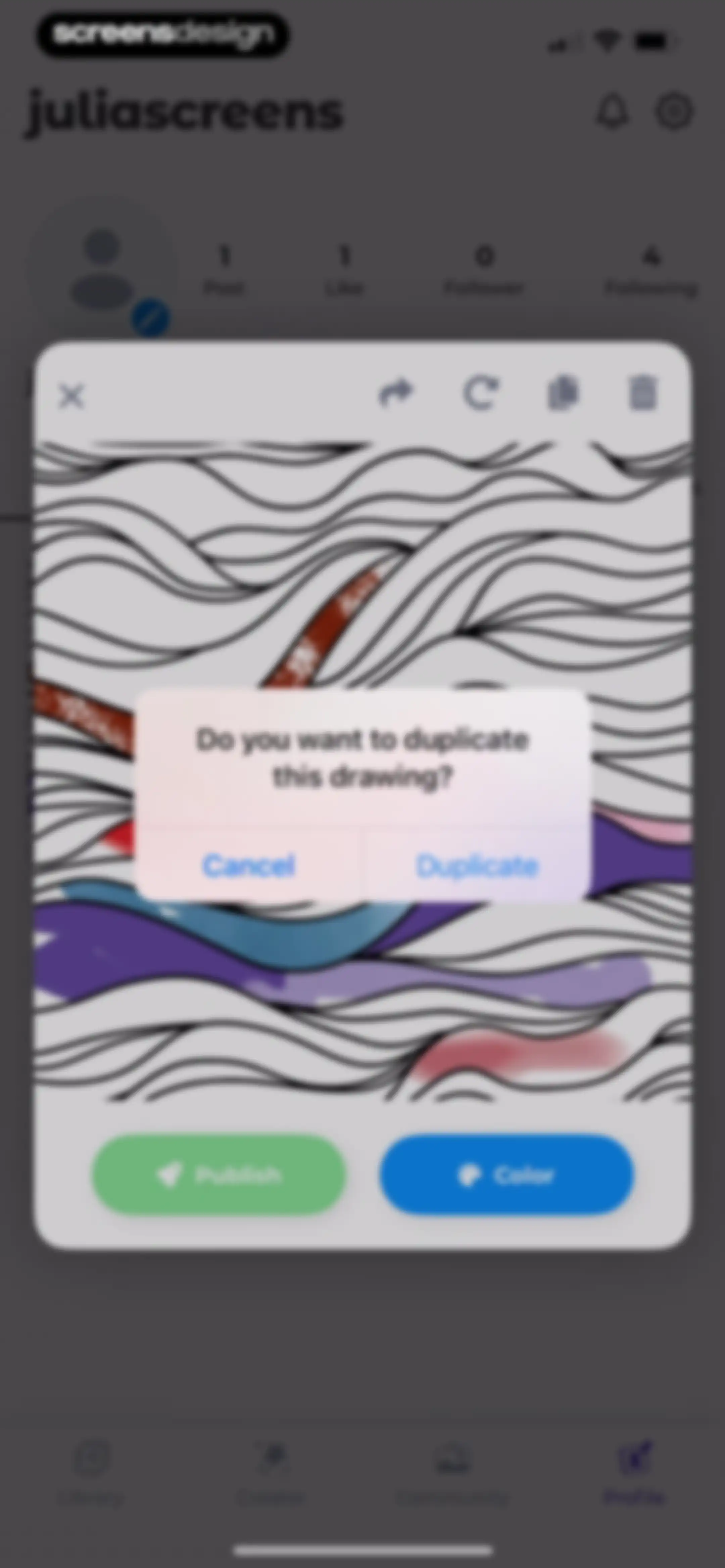 Color Pop: AI Coloring Book screen 132