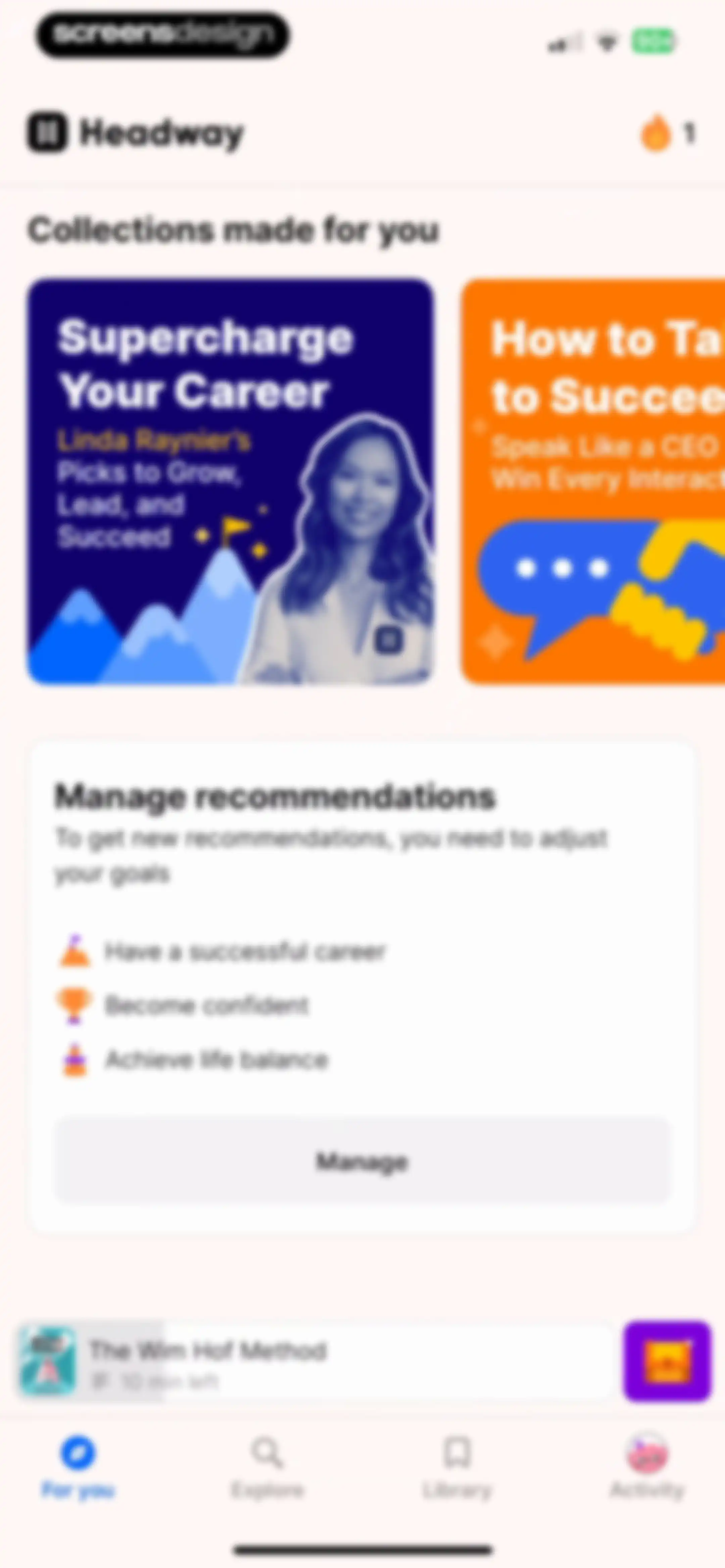 Headway - Daily Micro Learning screen 108